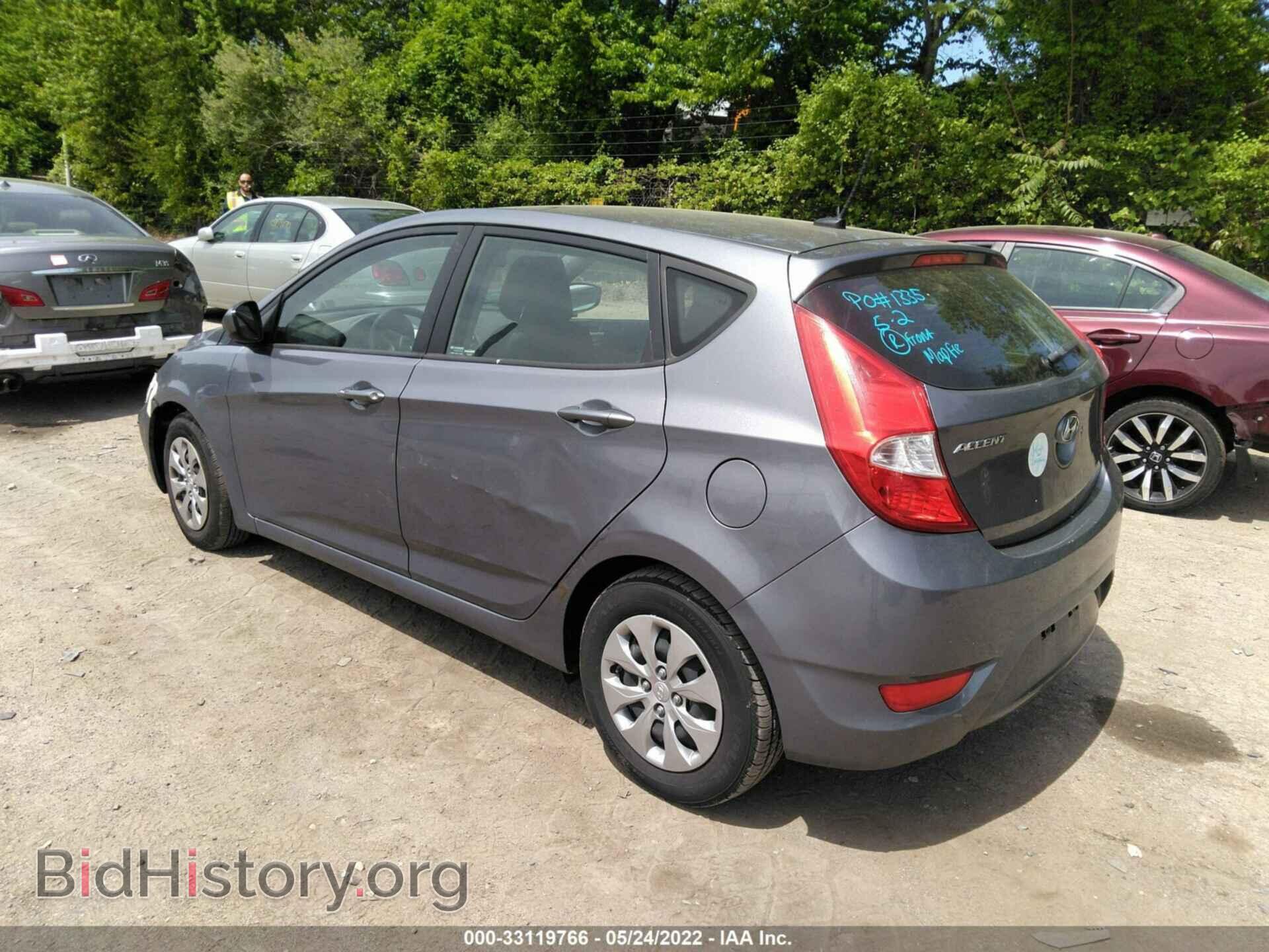 2017 HYUNDAI ACCENT - VIN: KMHCT5AE8HU342419 - Фото 3