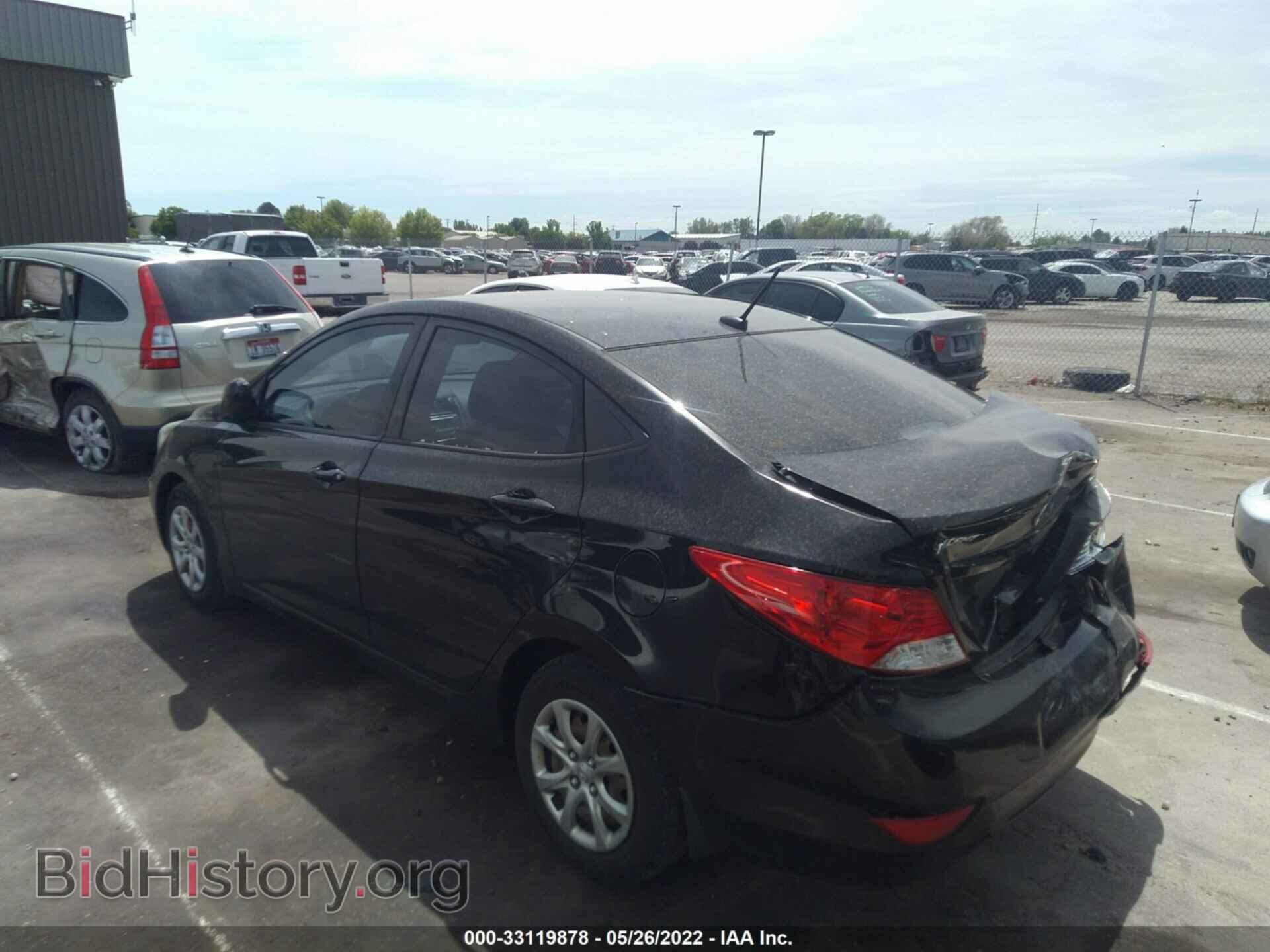 2013 HYUNDAI ACCENT - VIN: KMHCT4AE0DU411897 - Фото 3