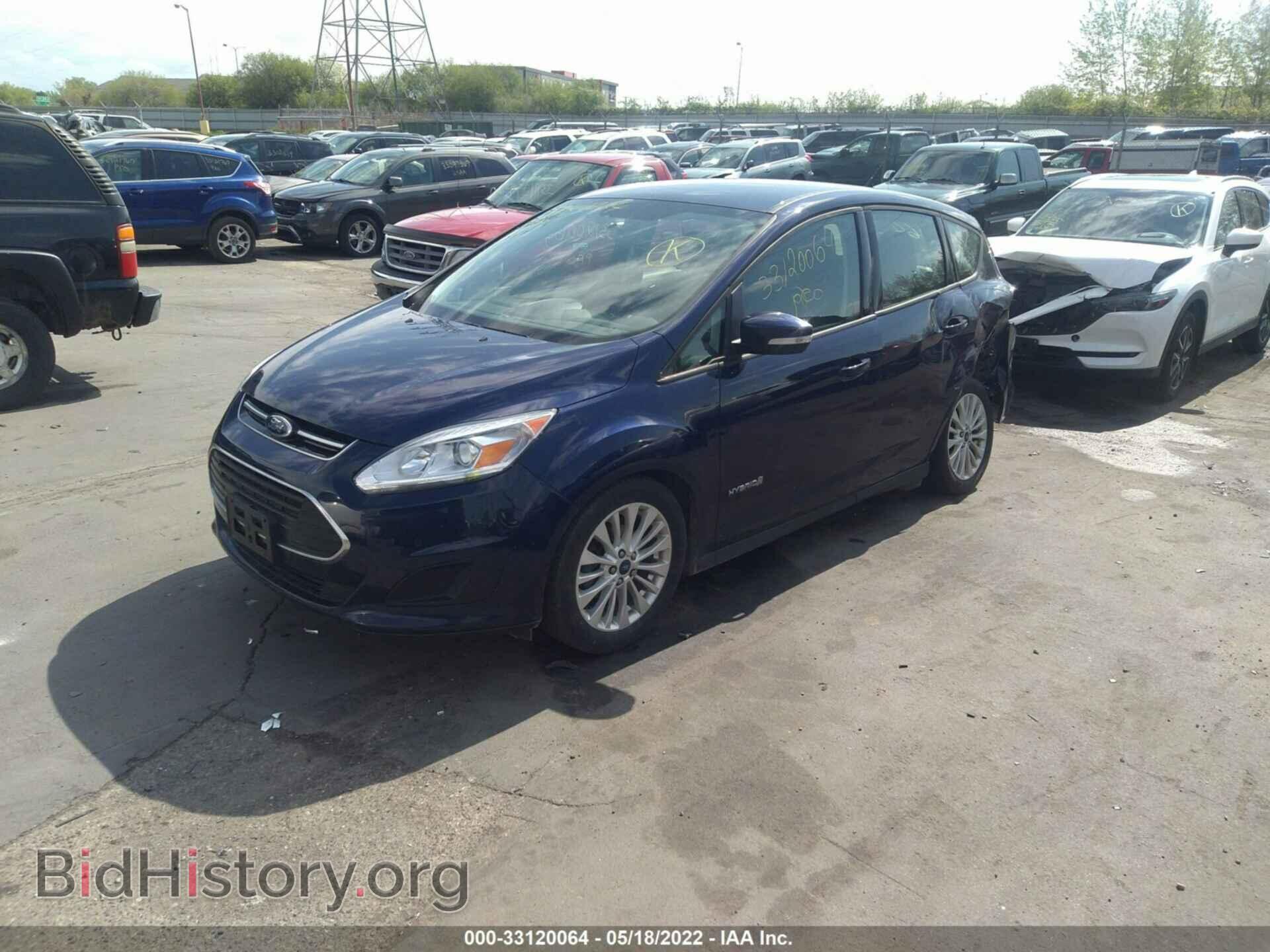 2017 FORD C-MAX HYBRID - VIN: 1FADP5AU5HL115155 - Фото 2