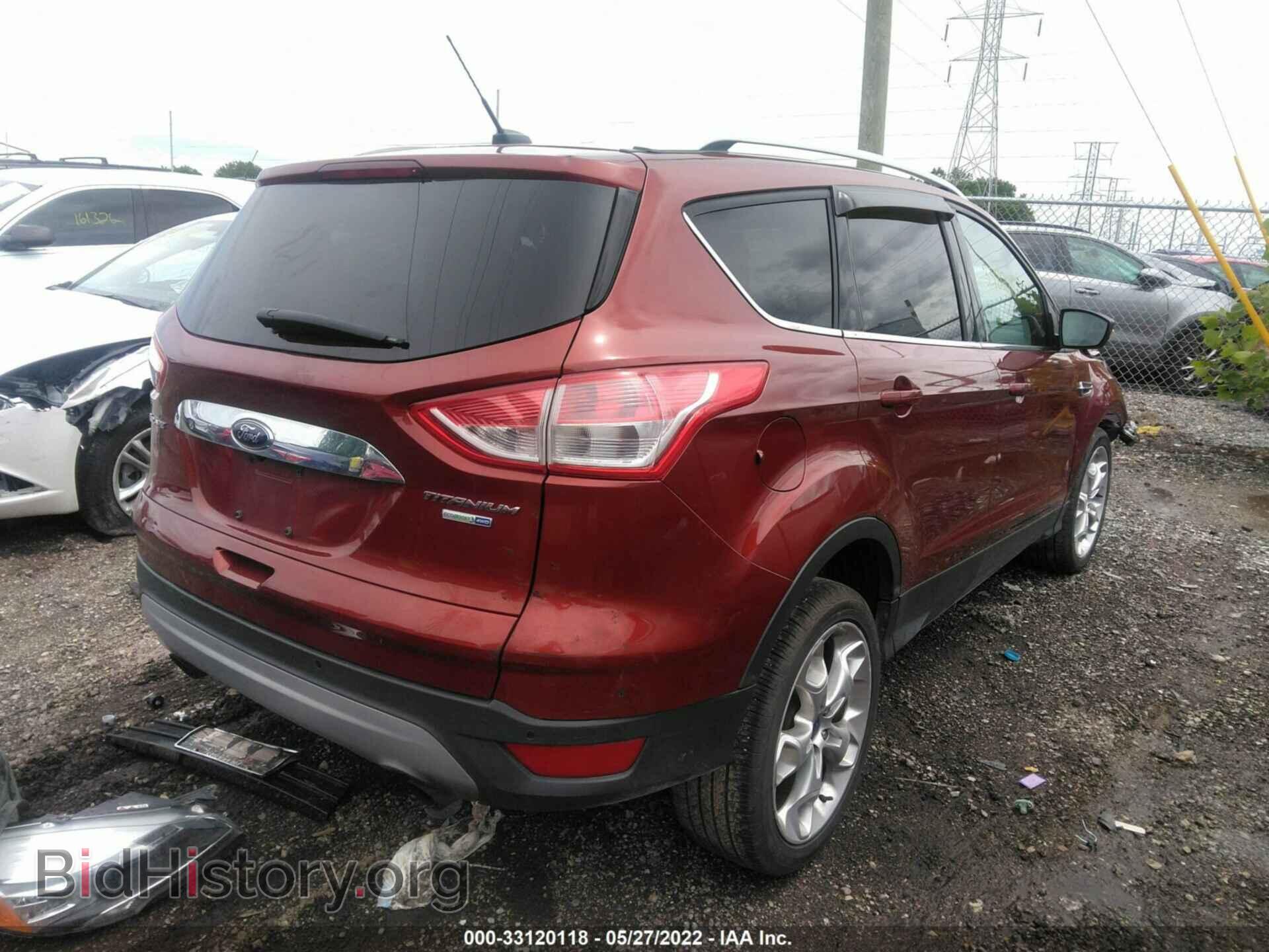 2014 FORD ESCAPE - VIN: 1FMCU9J93EUA98326 - Фото 4