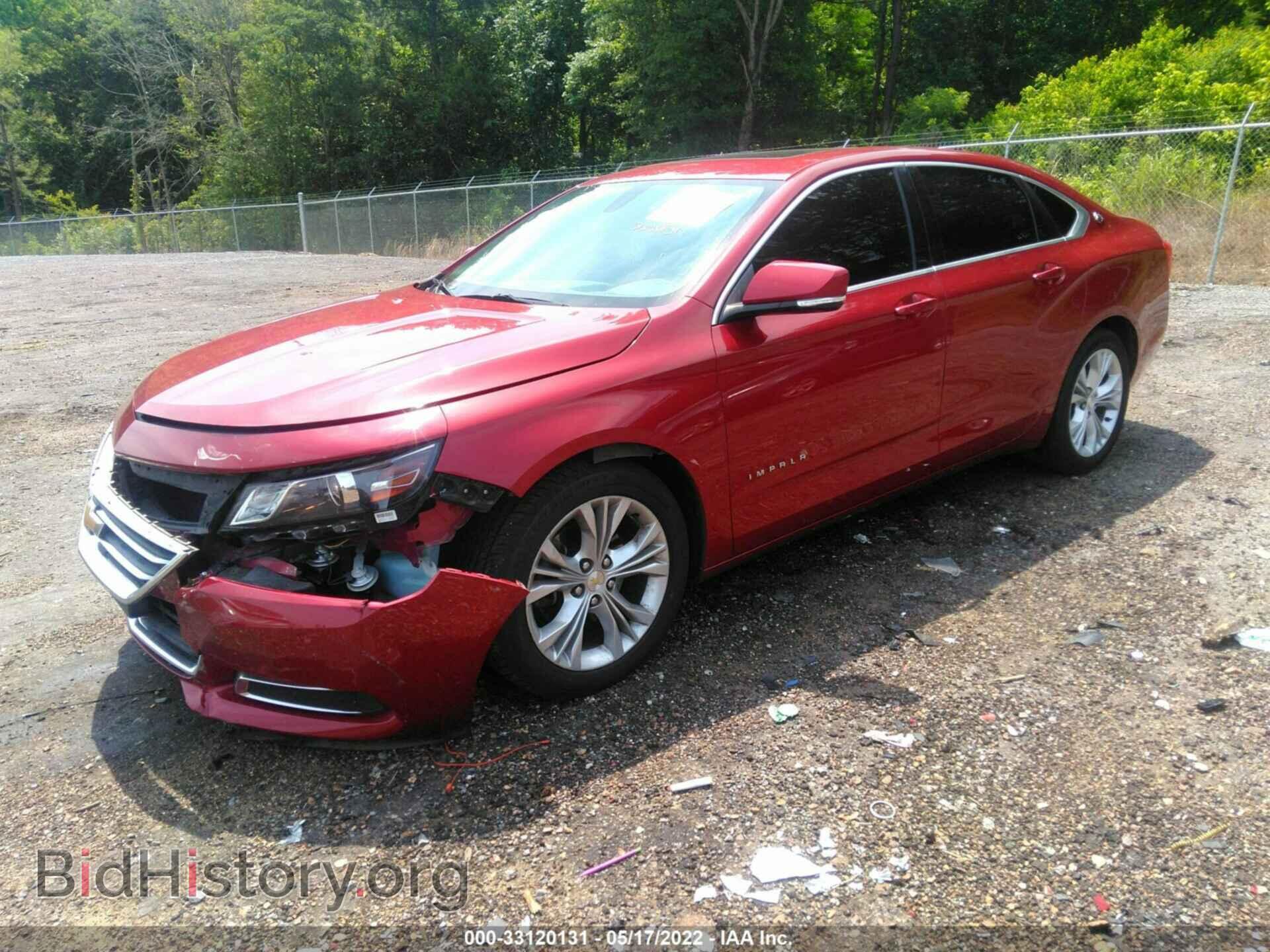 2014 CHEVROLET IMPALA - VIN: 1G1125S30EU150234 - Фото 2