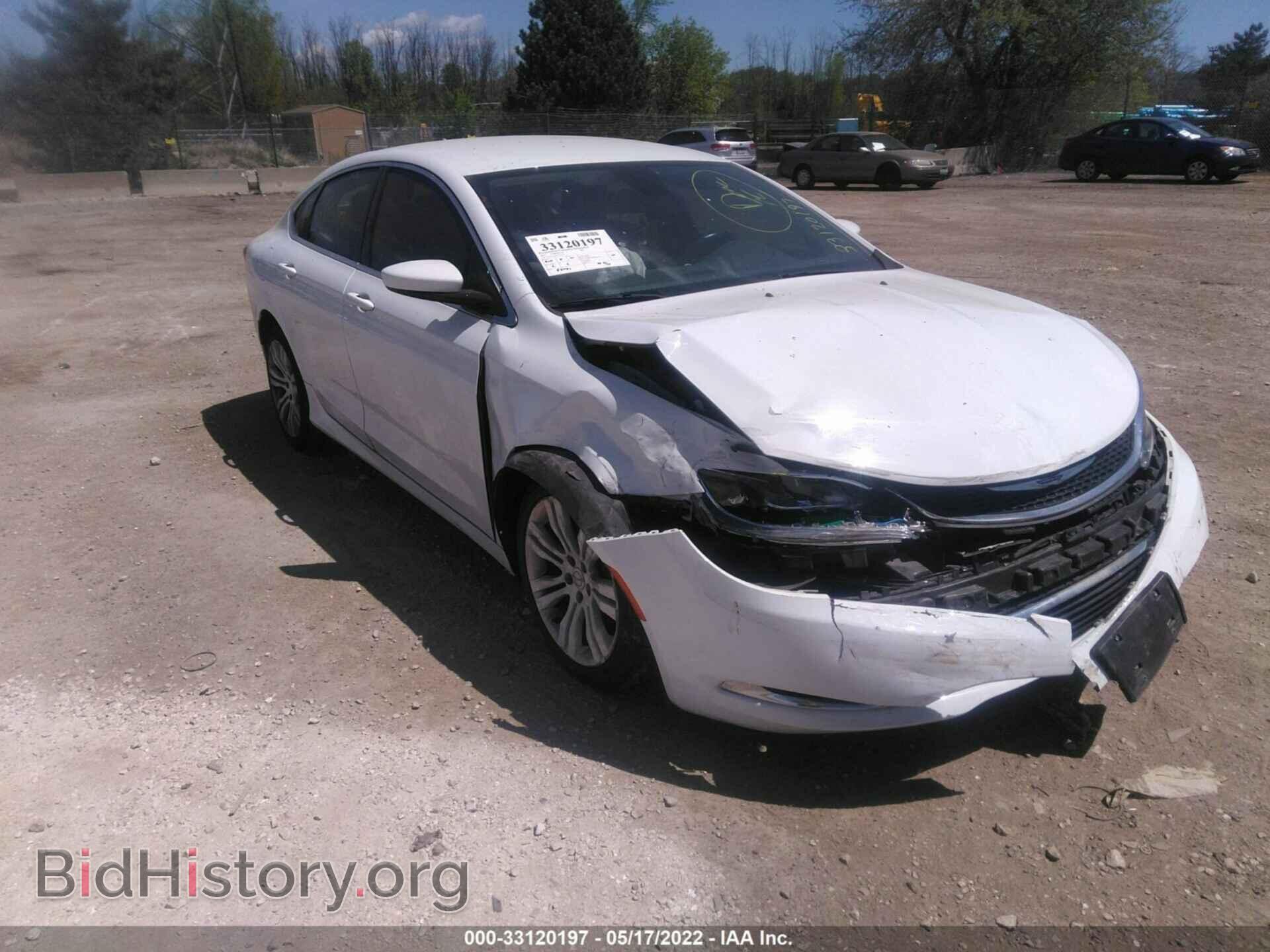 Фотография 1C3CCCAB3FN753270 - CHRYSLER 200 2015