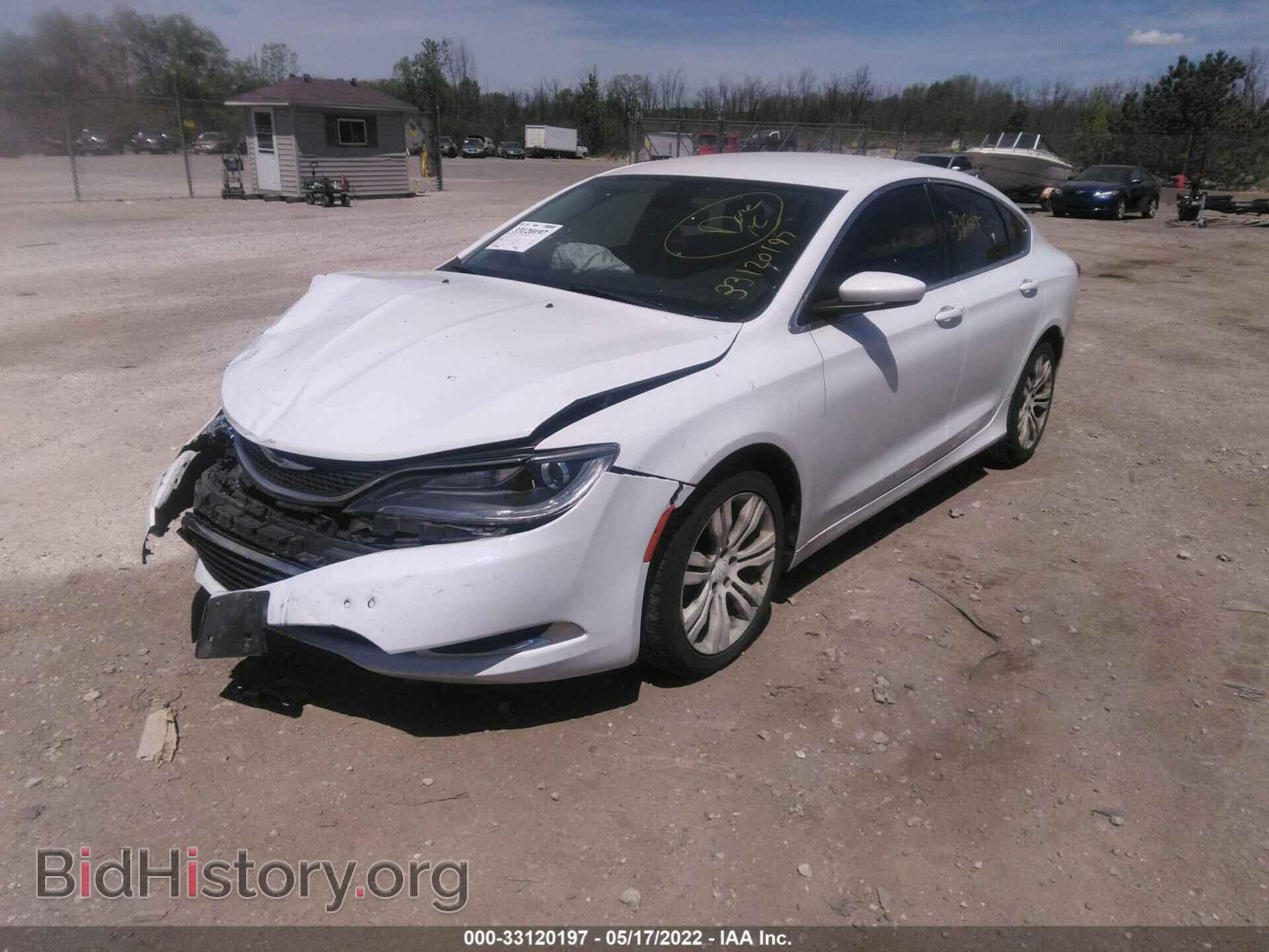 2015 CHRYSLER 200 - VIN: 1C3CCCAB3FN753270 - Фото 2