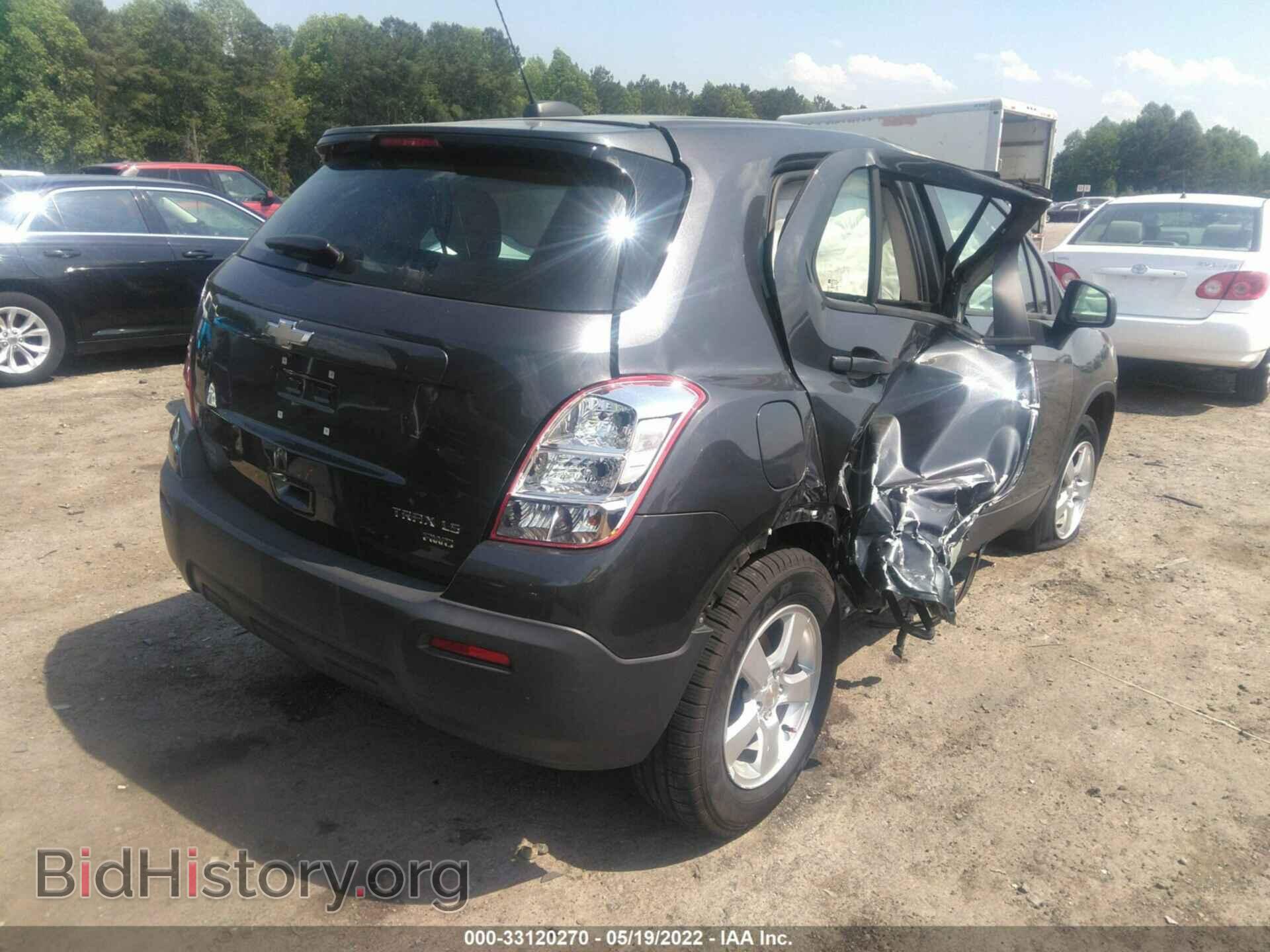 2016 CHEVROLET TRAX - VIN: 3GNCJNSB4GL274893 - Фото 4