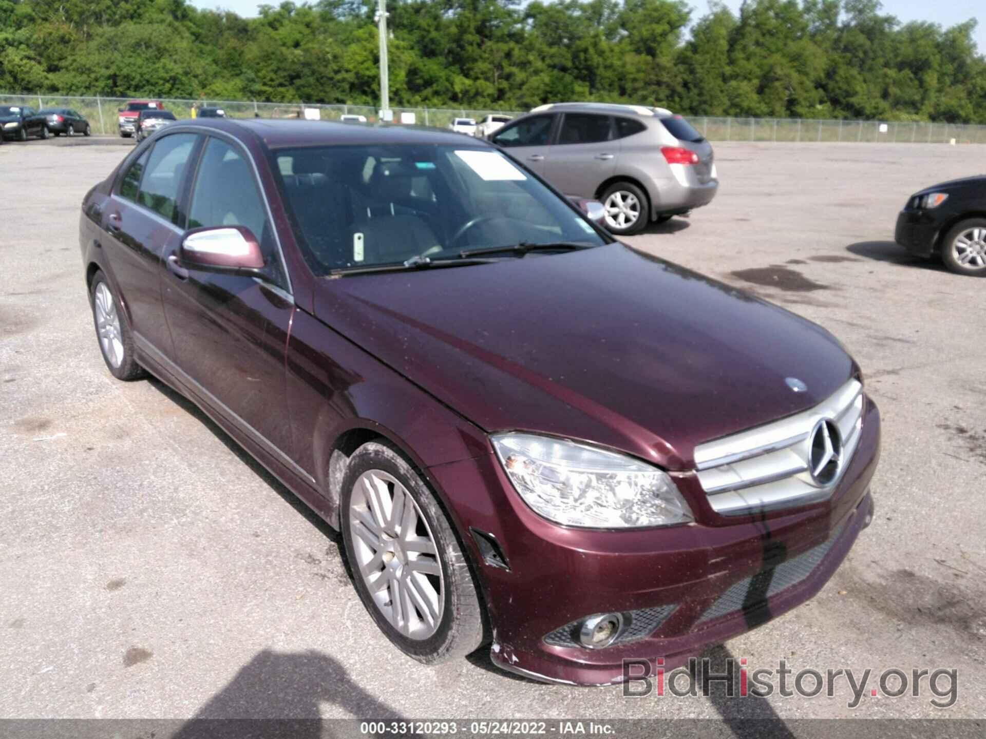 Photo WDDGF54X38F051332 - MERCEDES-BENZ C-CLASS 2008