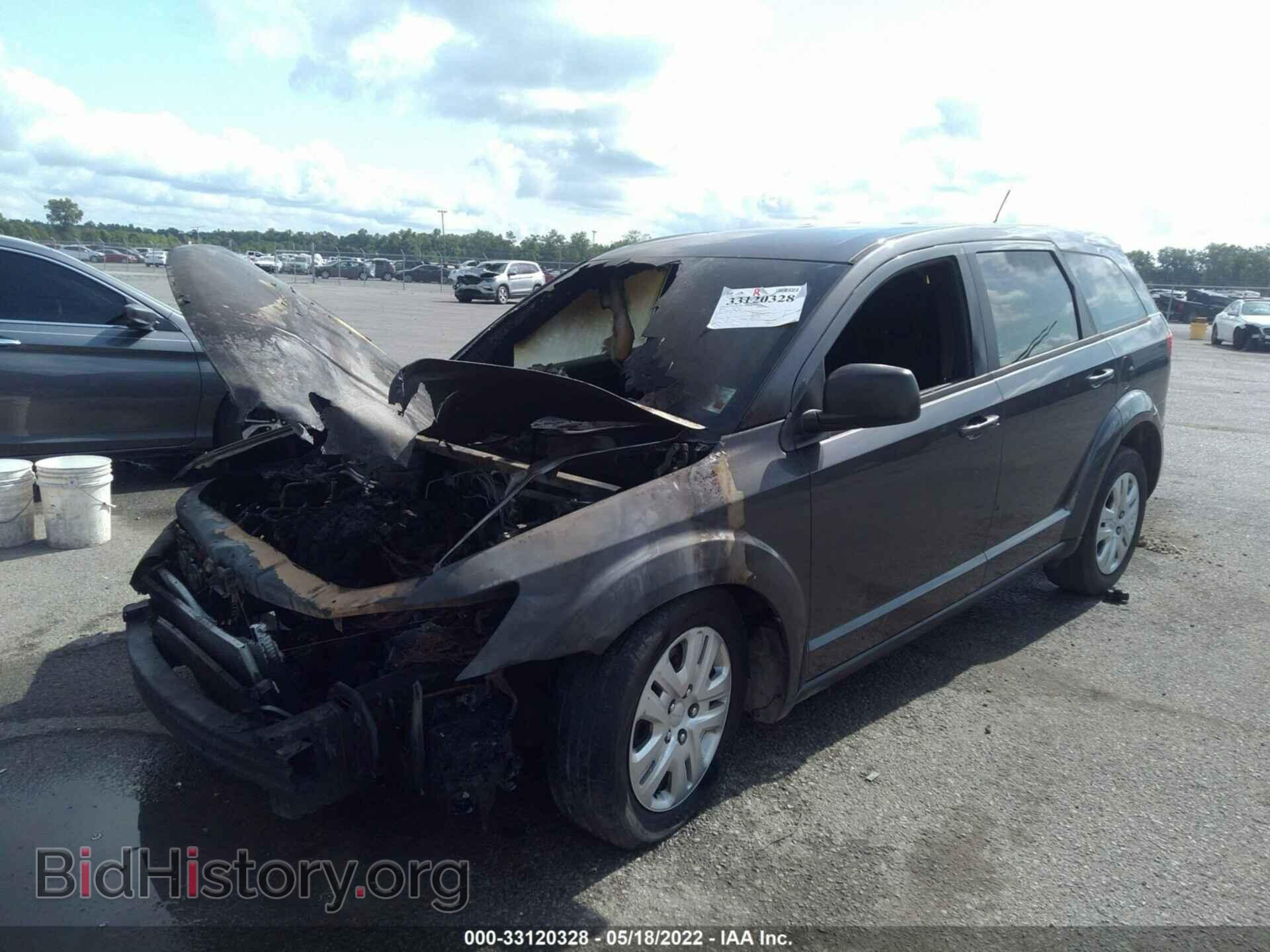 2014 DODGE JOURNEY - VIN: 3C4PDCAB2ET170603 - Фото 2