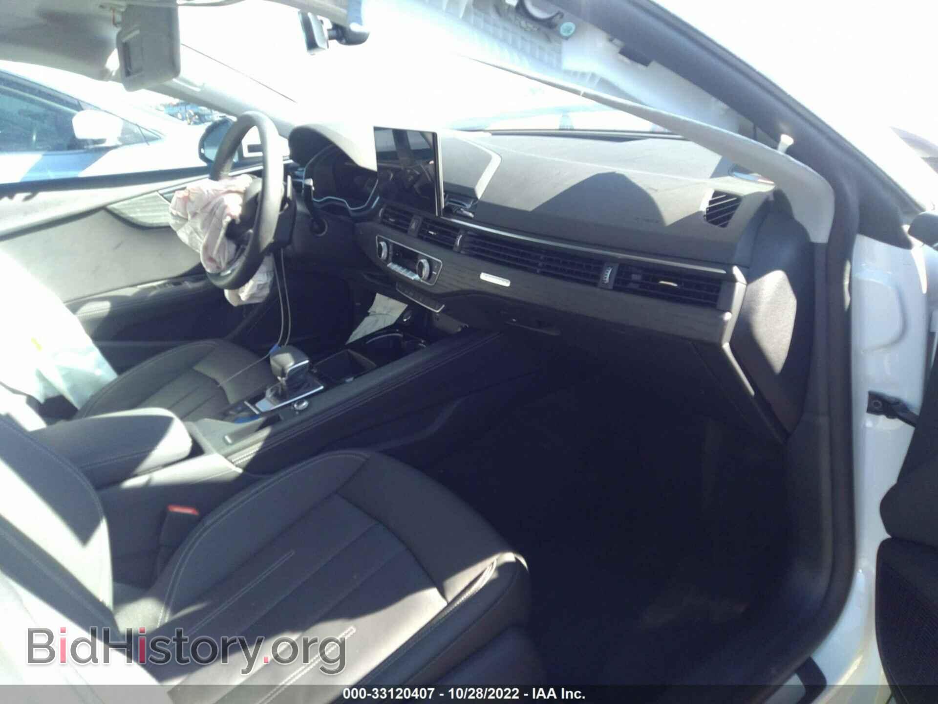 2022 AUDI A5 SPORTBACK - VIN: WAUCBCF57NA005139 - Фото 5