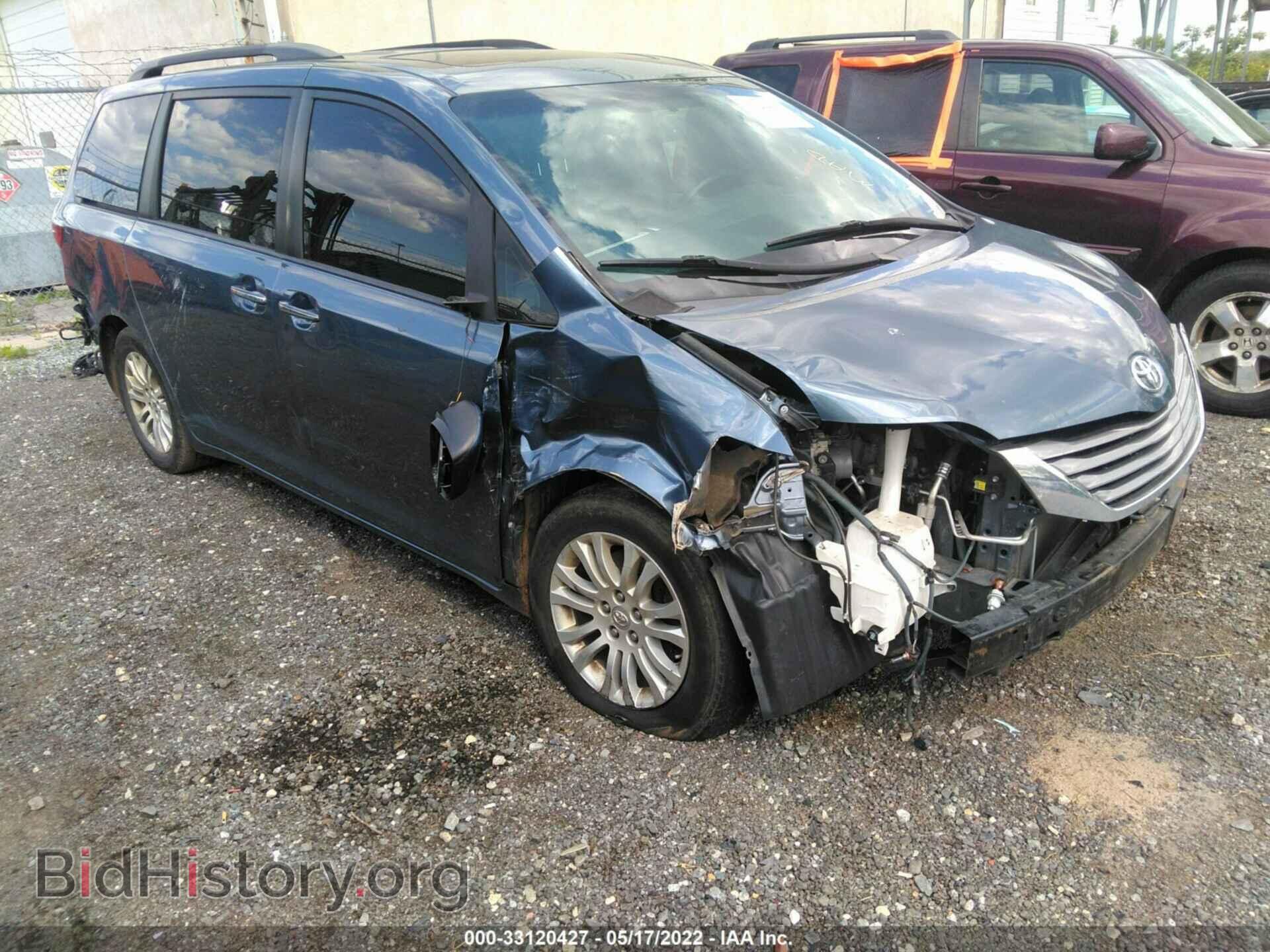 Photo 5TDYZ3DC2HS861123 - TOYOTA SIENNA 2017