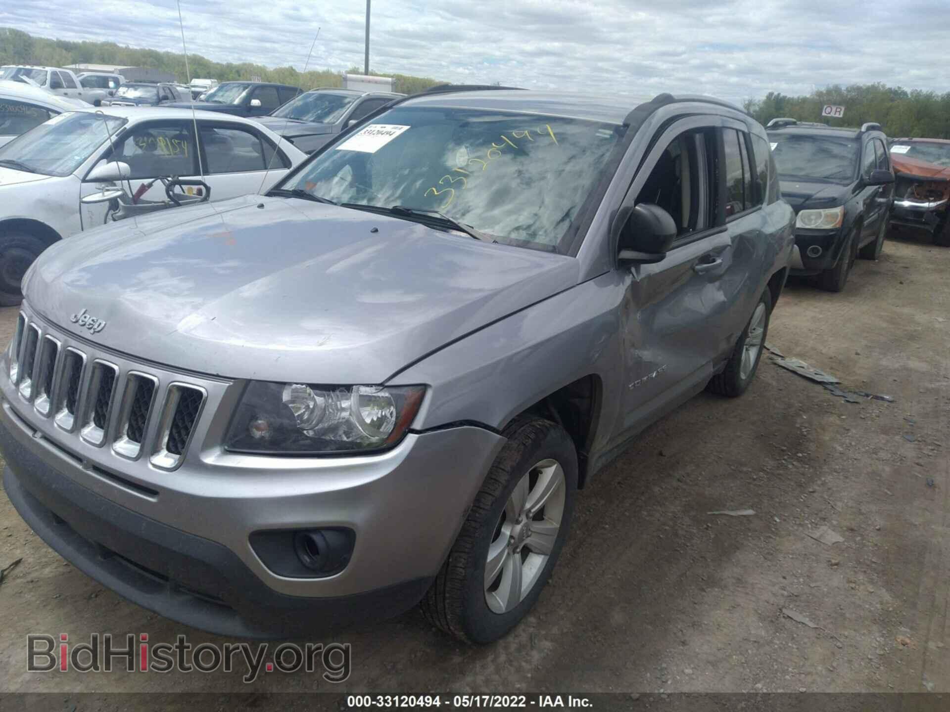 2016 JEEP COMPASS - VIN: 1C4NJCBA7GD641210 - Фото 2
