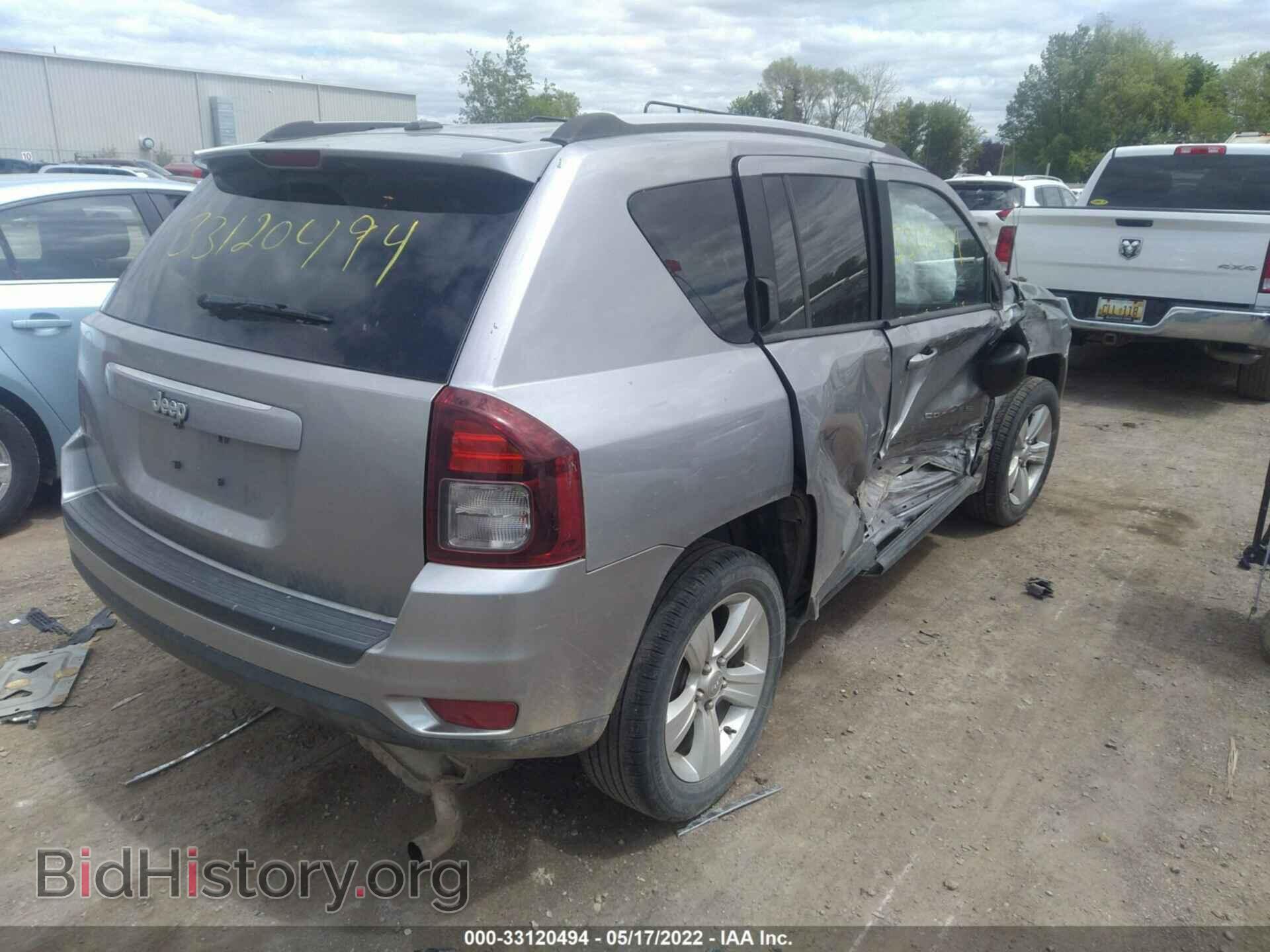 2016 JEEP COMPASS - VIN: 1C4NJCBA7GD641210 - Фото 4
