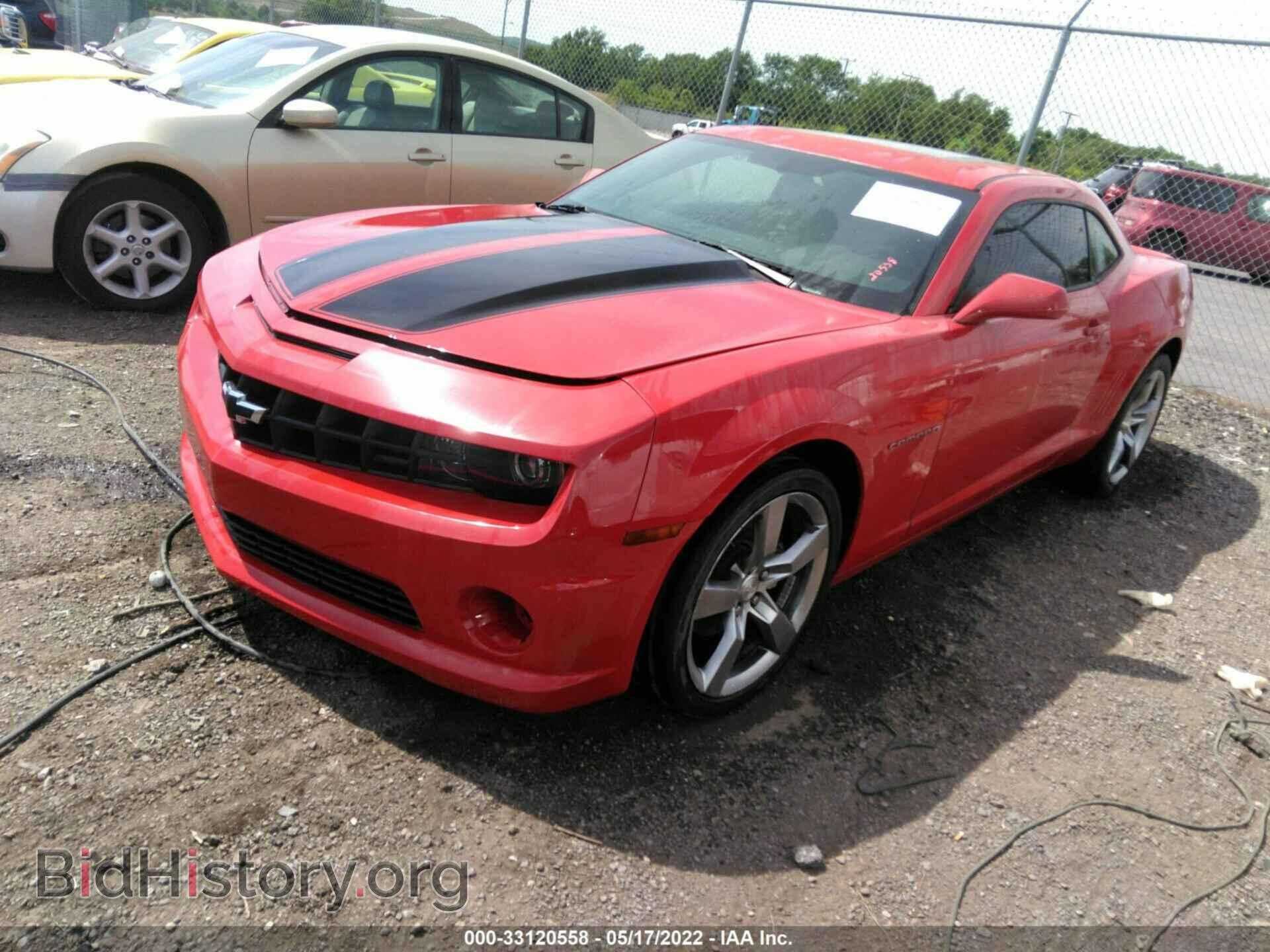 2011 CHEVROLET CAMARO - VIN: 2G1FB1ED1B9109347 - Фото 2