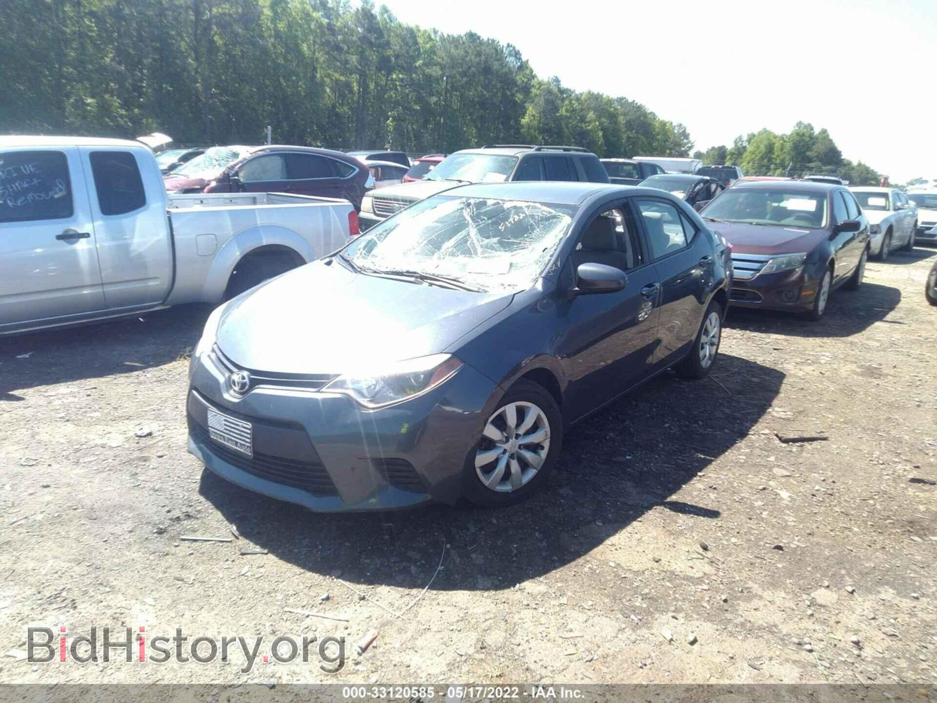 2014 TOYOTA COROLLA - VIN: 2T1BURHE0EC092788 - Фото 2