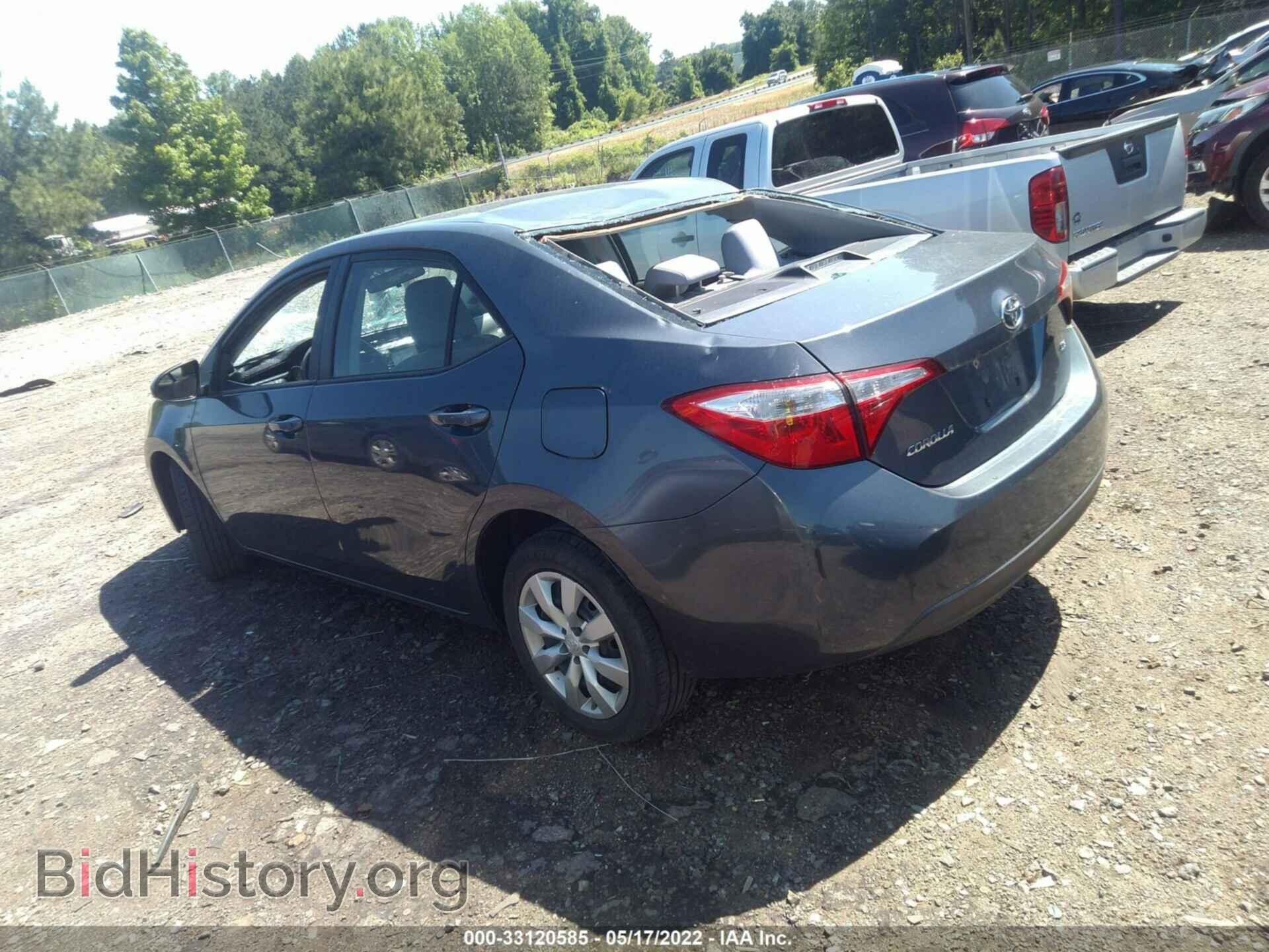 2014 TOYOTA COROLLA - VIN: 2T1BURHE0EC092788 - Фото 3