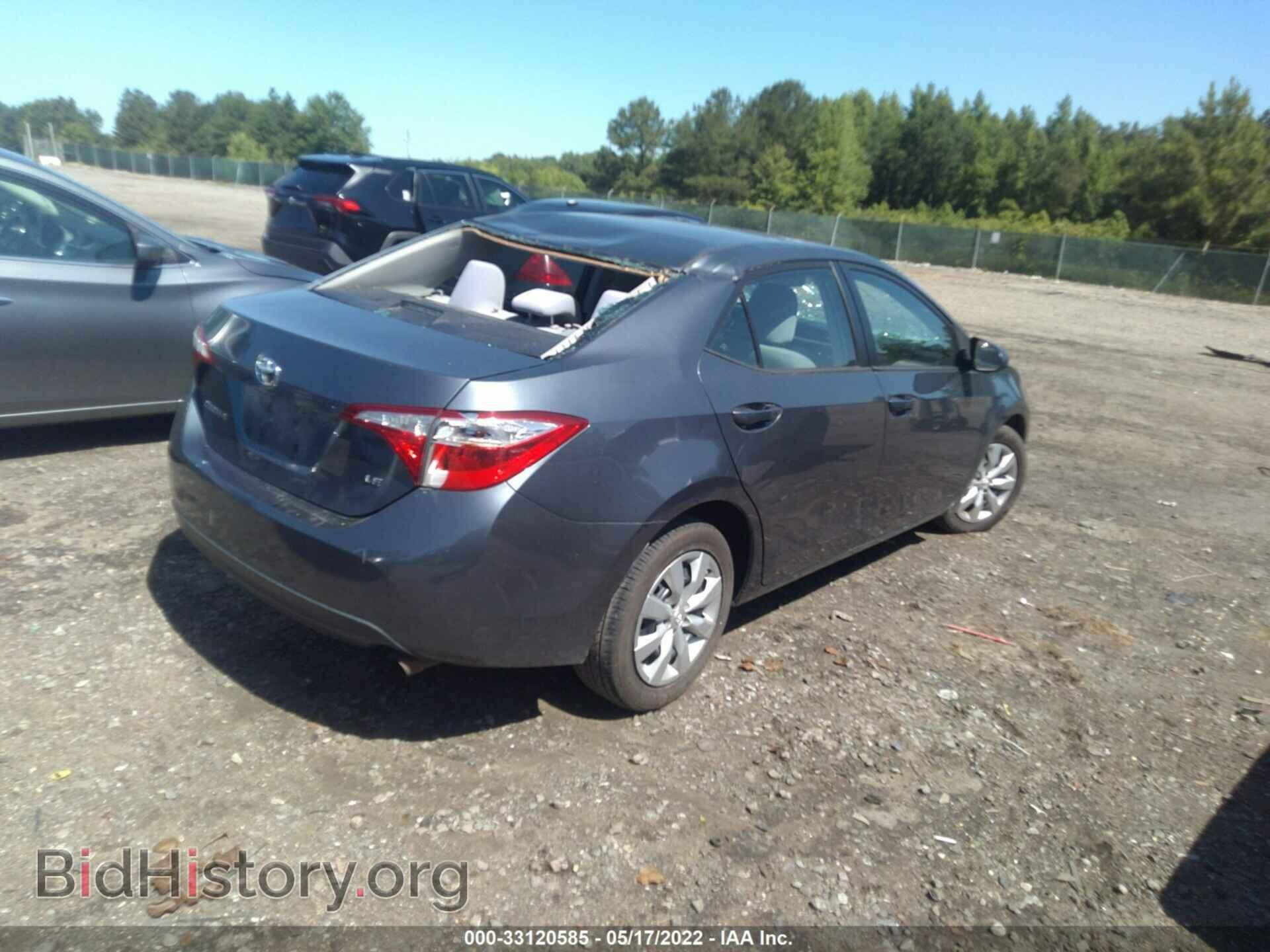 2014 TOYOTA COROLLA - VIN: 2T1BURHE0EC092788 - Фото 4