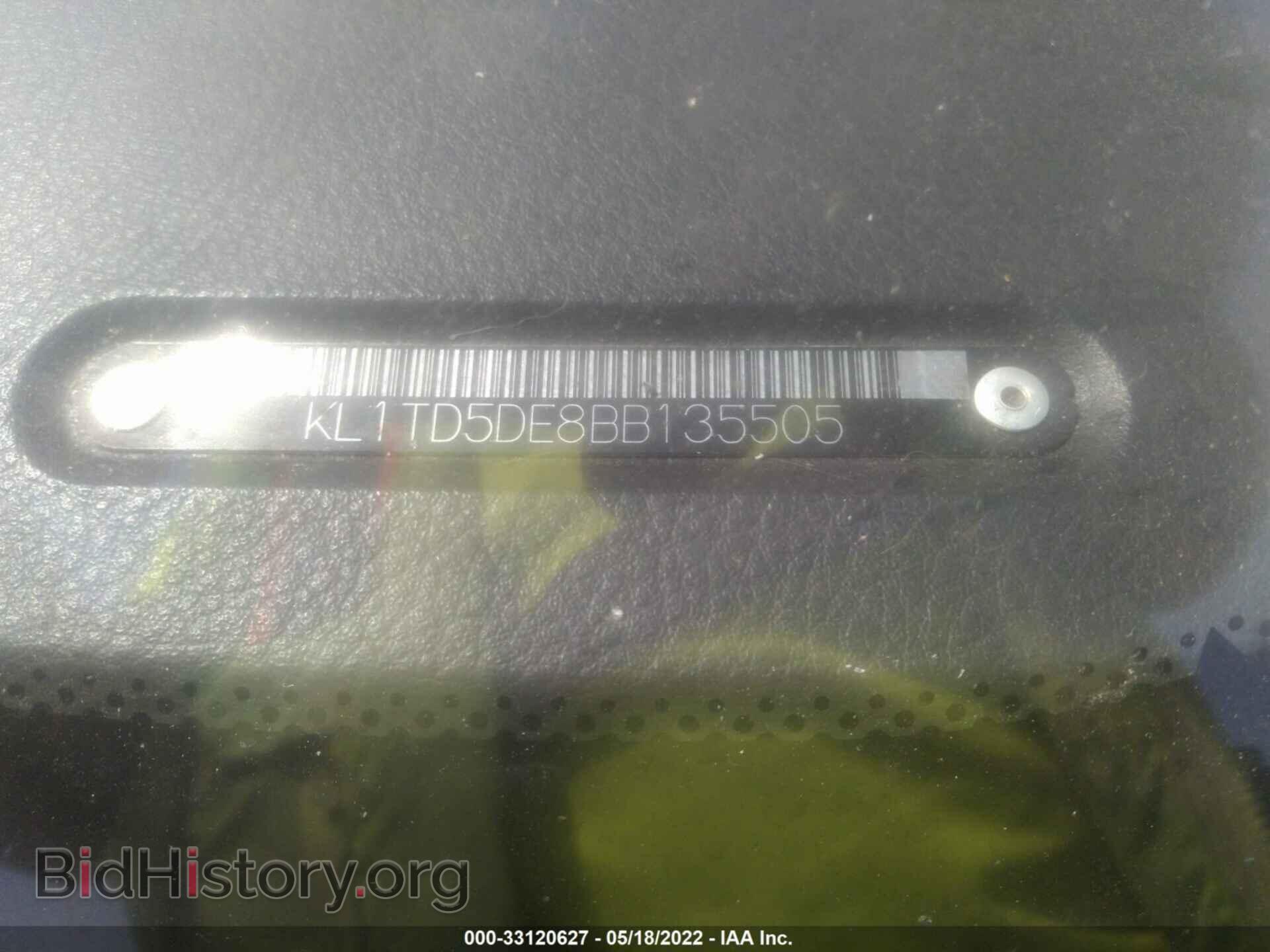 2011 CHEVROLET AVEO - VIN: KL1TD5DE8BB135505 - Фото 9
