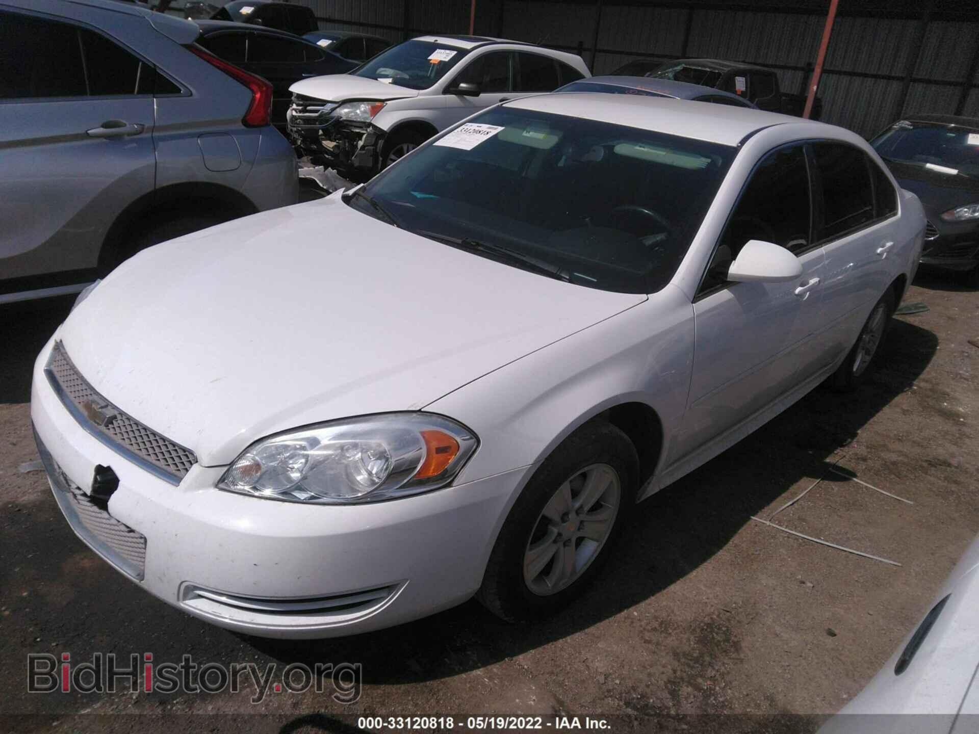 2012 CHEVROLET IMPALA - VIN: 2G1WA5E36C1146962 - Фото 2