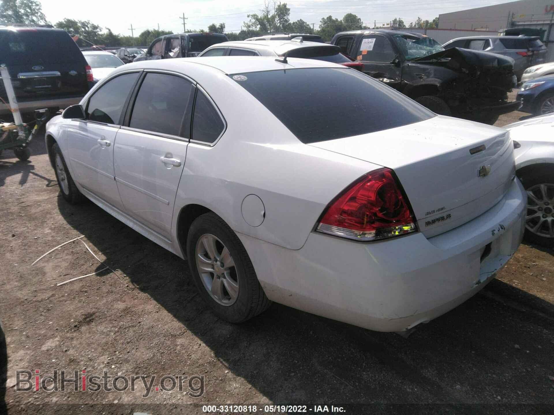 2012 CHEVROLET IMPALA - VIN: 2G1WA5E36C1146962 - Фото 3