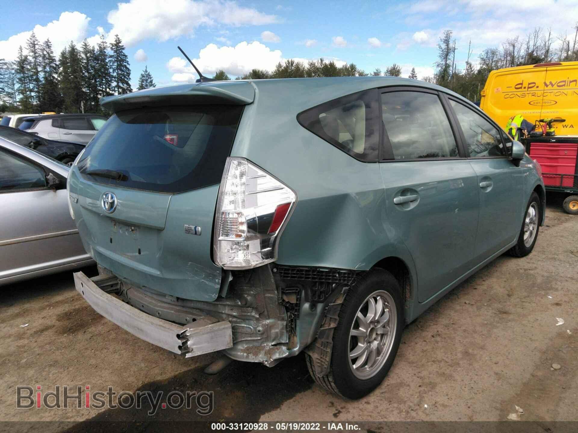 2013 TOYOTA PRIUS V - VIN: JTDZN3EU4D3207632 - Фото 4