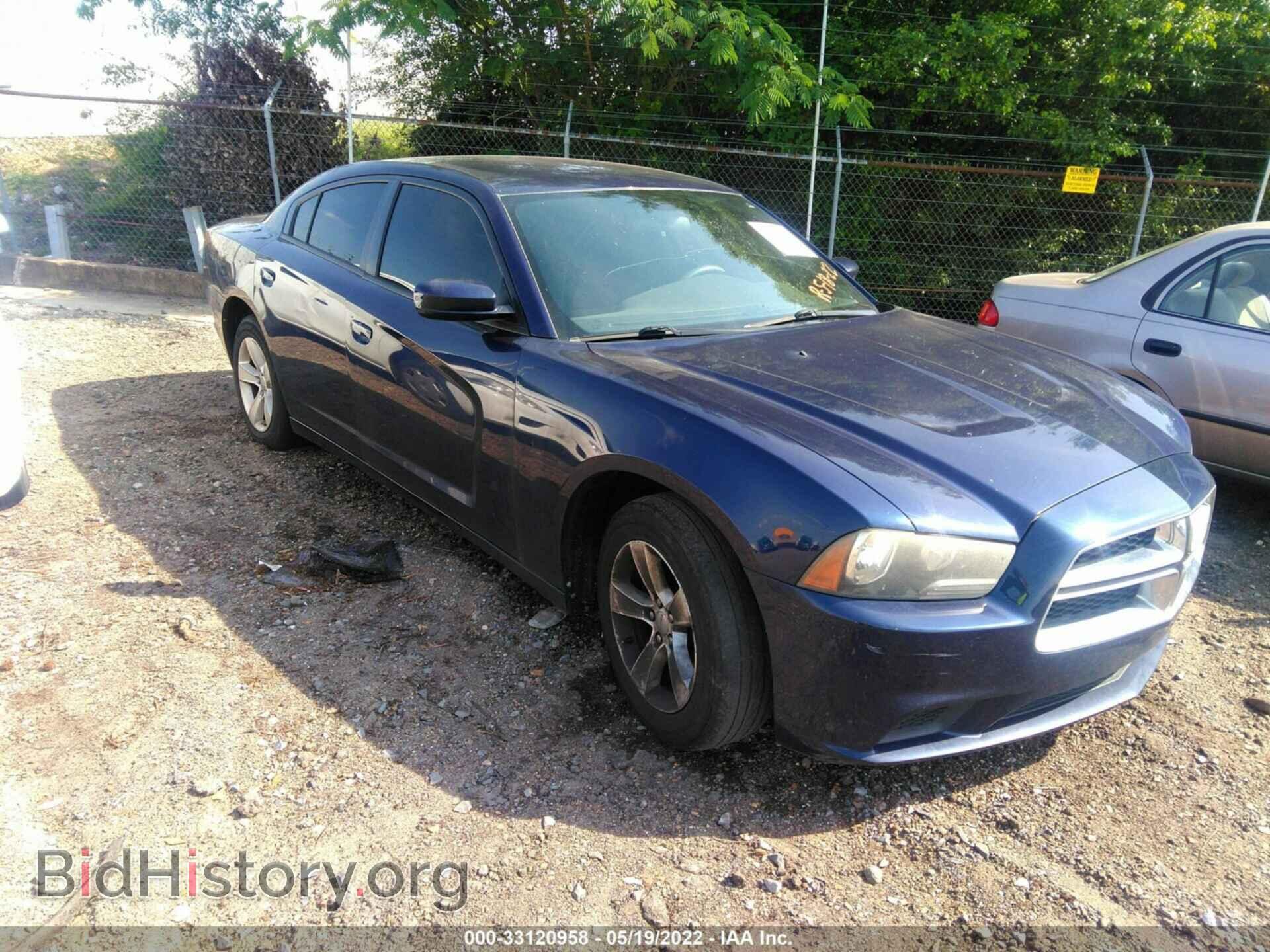Photo 2C3CDXBG9DH638788 - DODGE CHARGER 2013