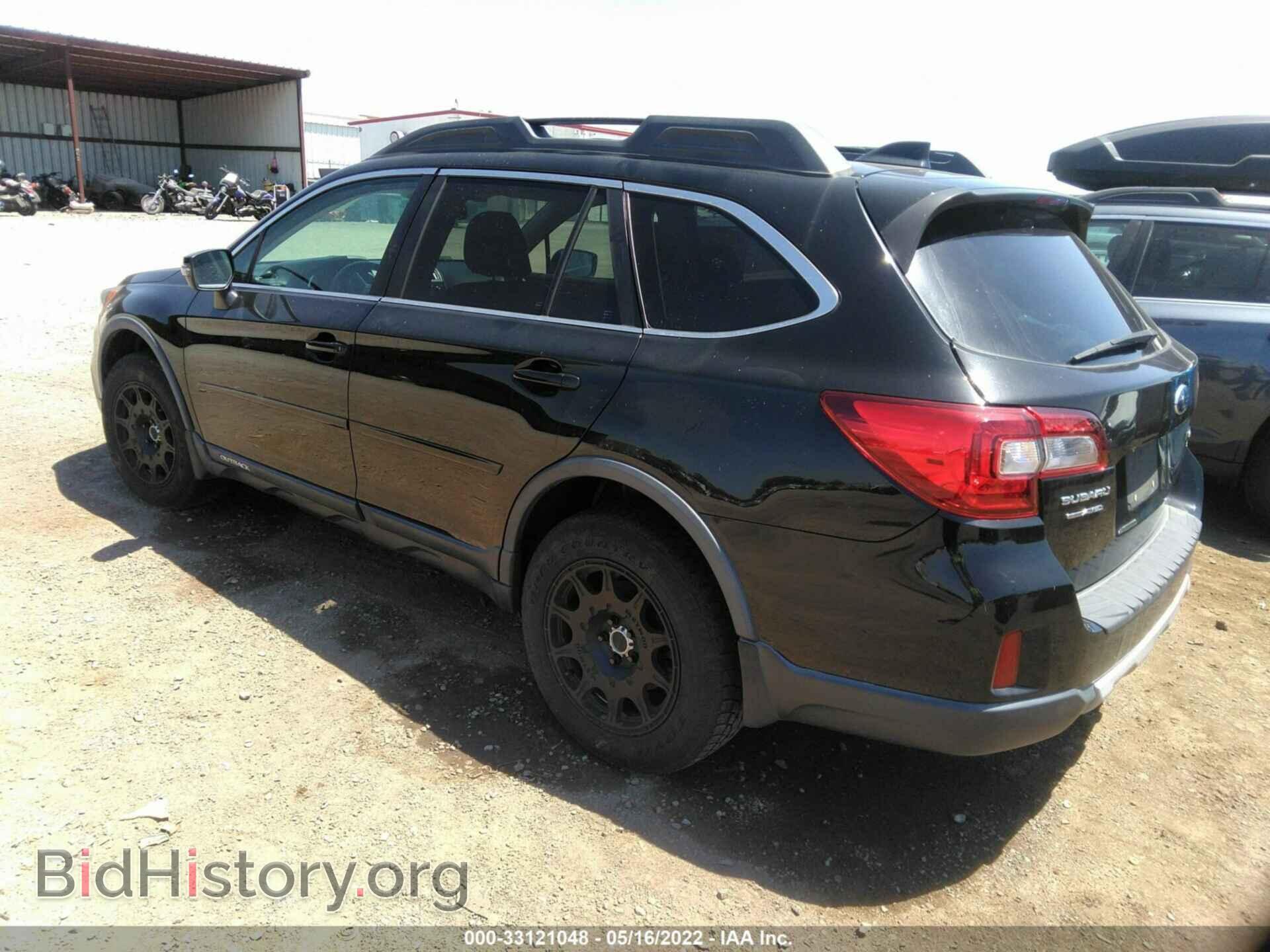 2016 SUBARU OUTBACK - VIN: 4S4BSENC2G3241727 - Фото 3