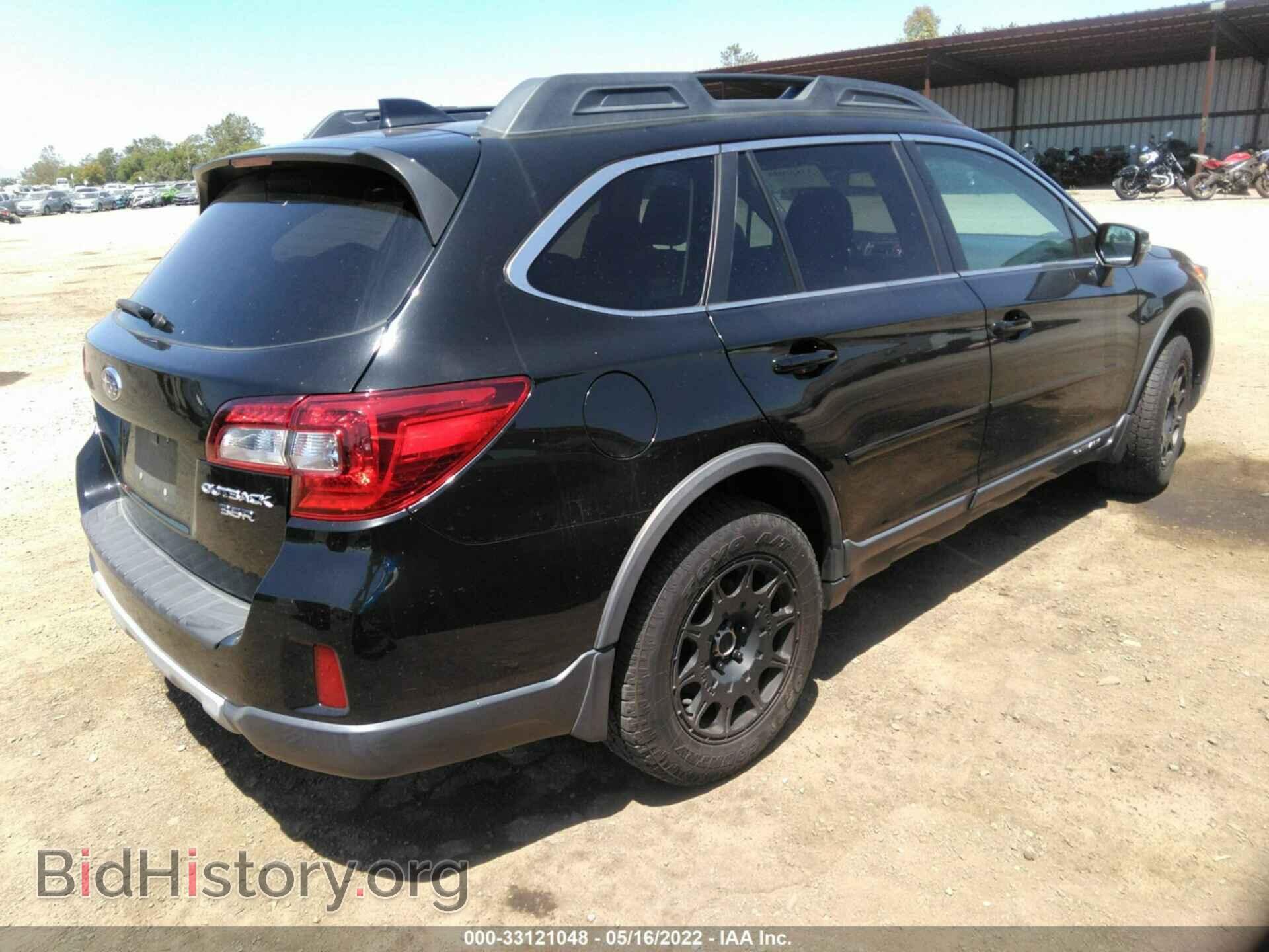 2016 SUBARU OUTBACK - VIN: 4S4BSENC2G3241727 - Фото 4