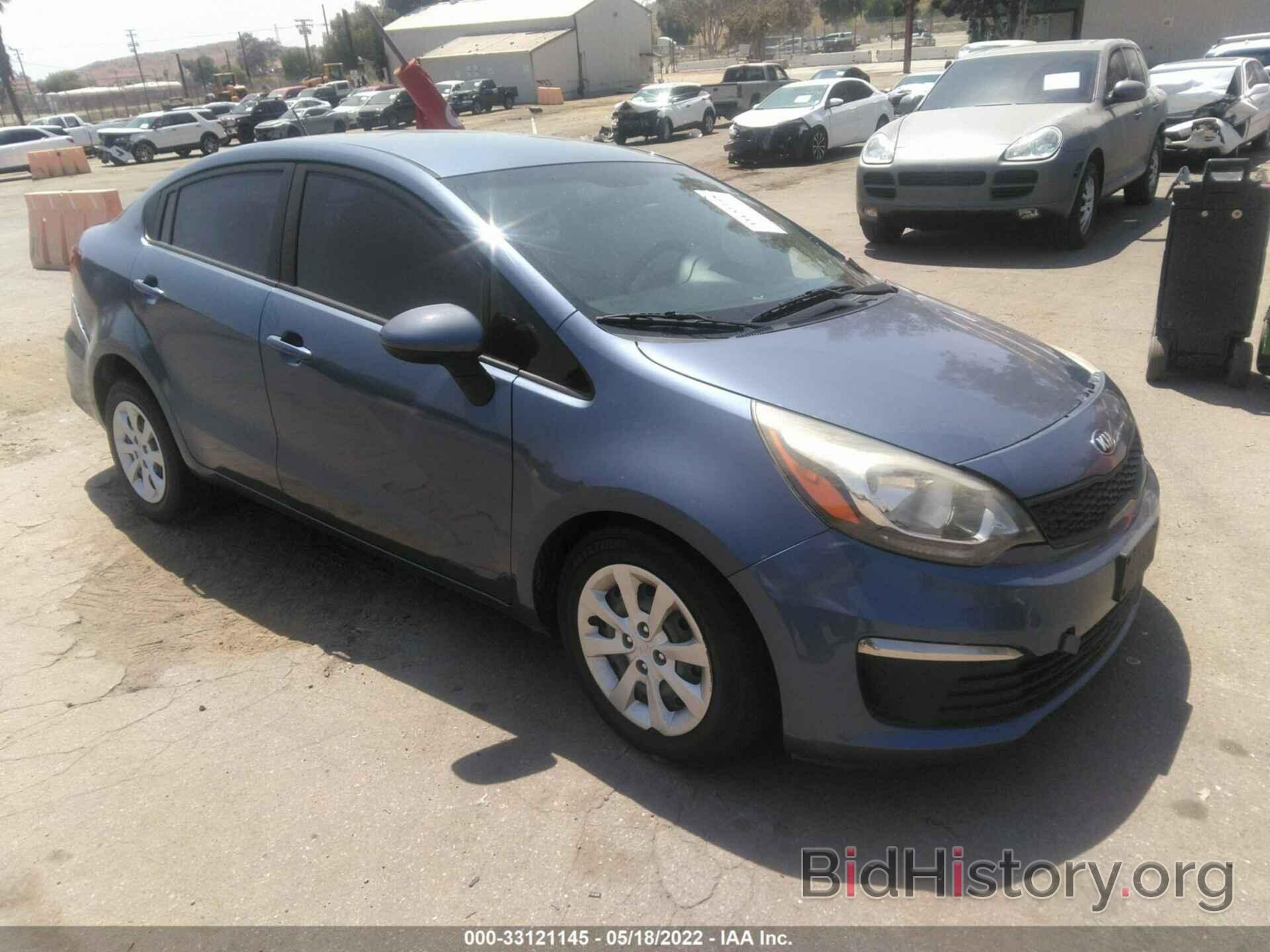 Photo KNADM4A33G6677361 - KIA RIO 2016