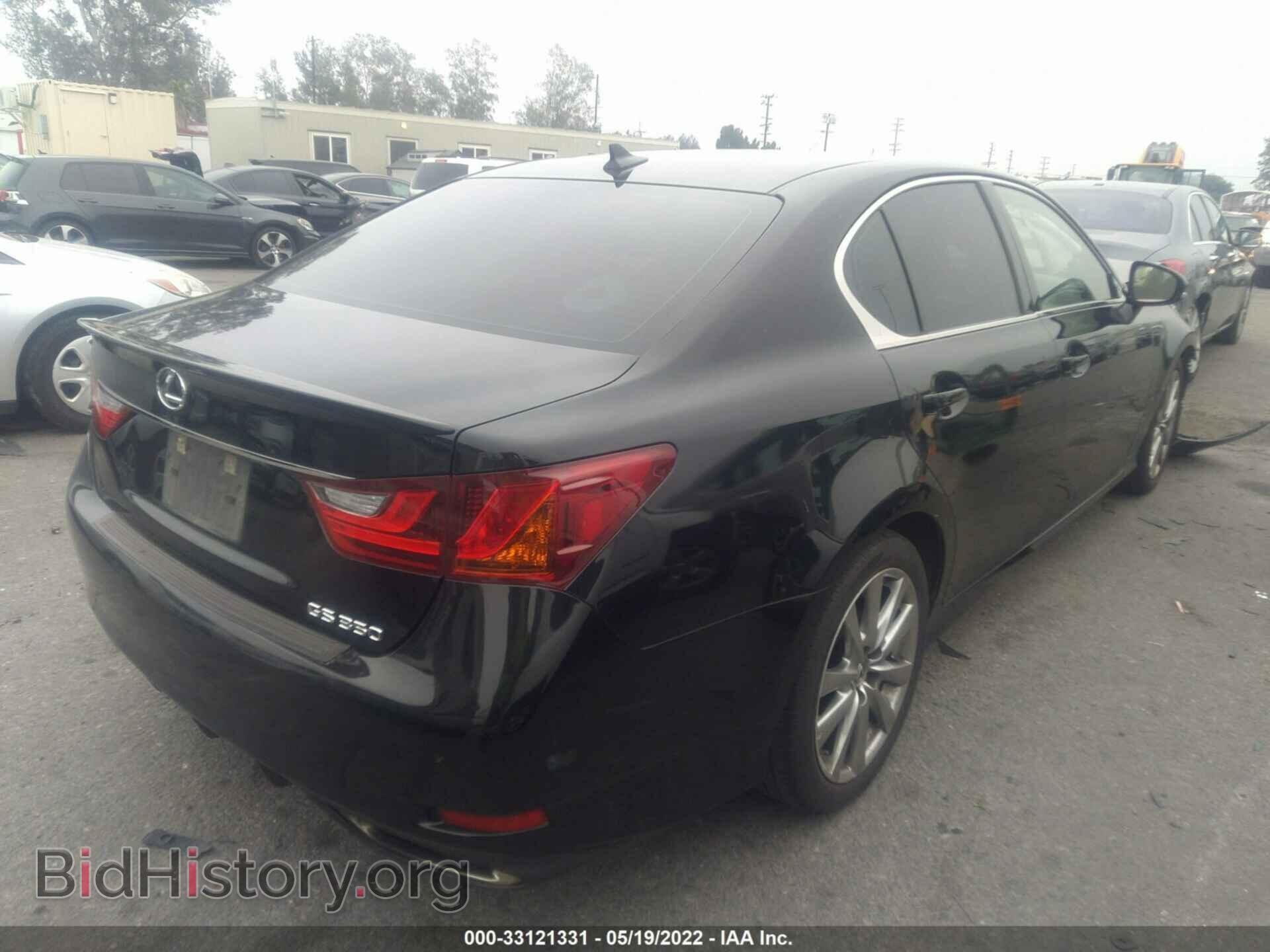 2014 LEXUS GS 350 - VIN: JTHBE1BL4E5041263 - Фото 4