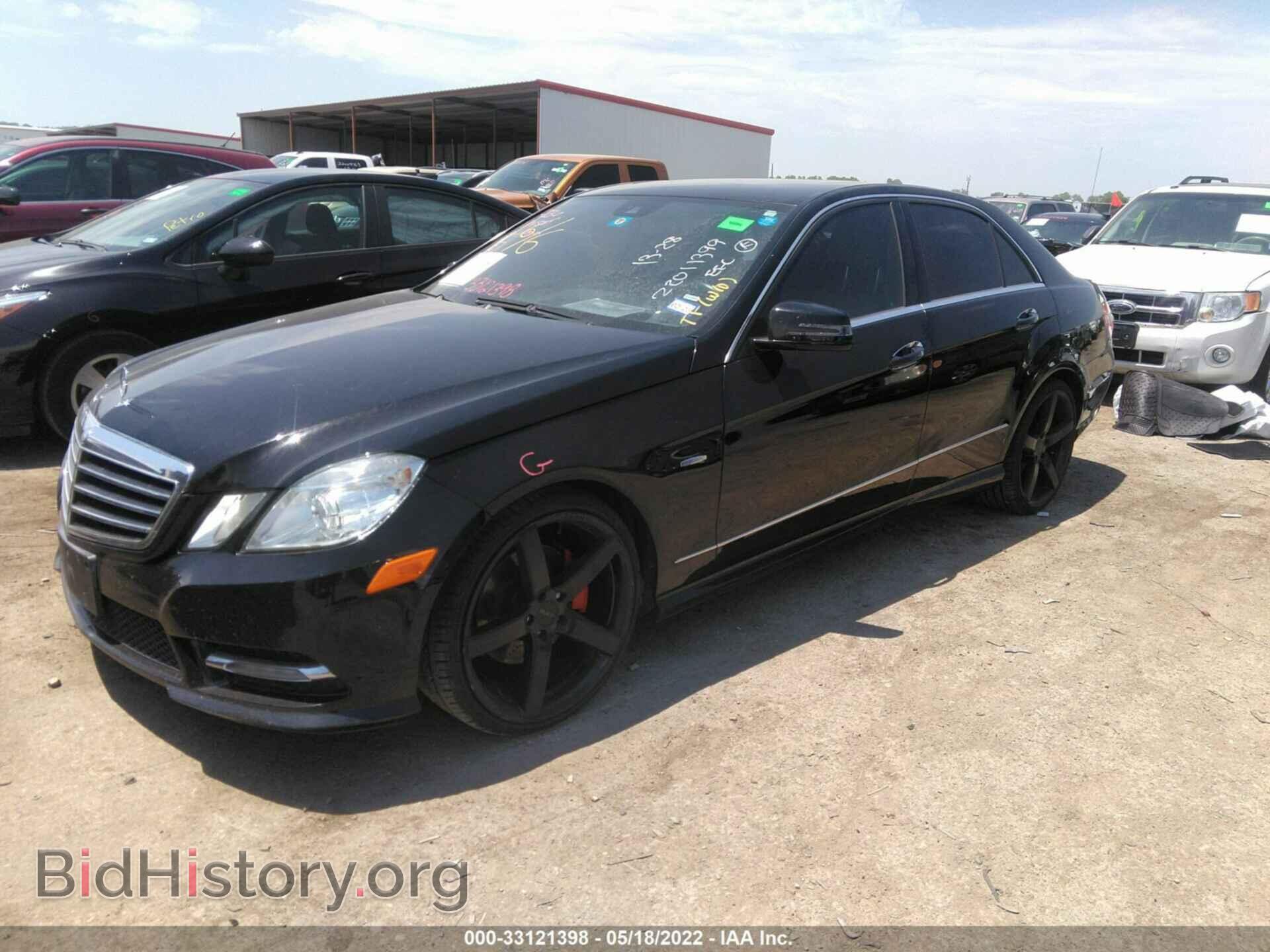 2012 MERCEDES-BENZ E-CLASS - VIN: WDDHF5KB5CA610235 - Фото 2