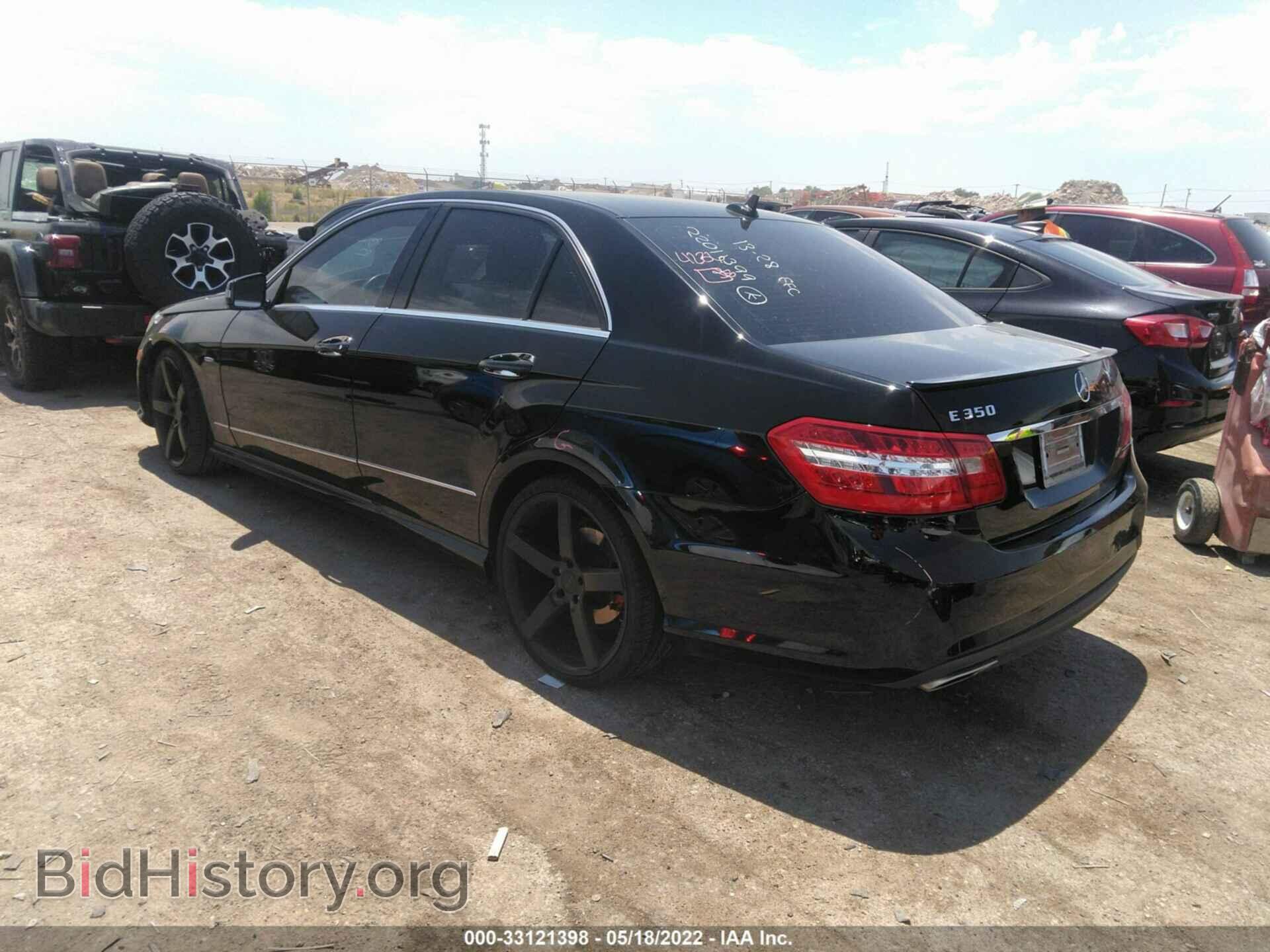 2012 MERCEDES-BENZ E-CLASS - VIN: WDDHF5KB5CA610235 - Фото 3