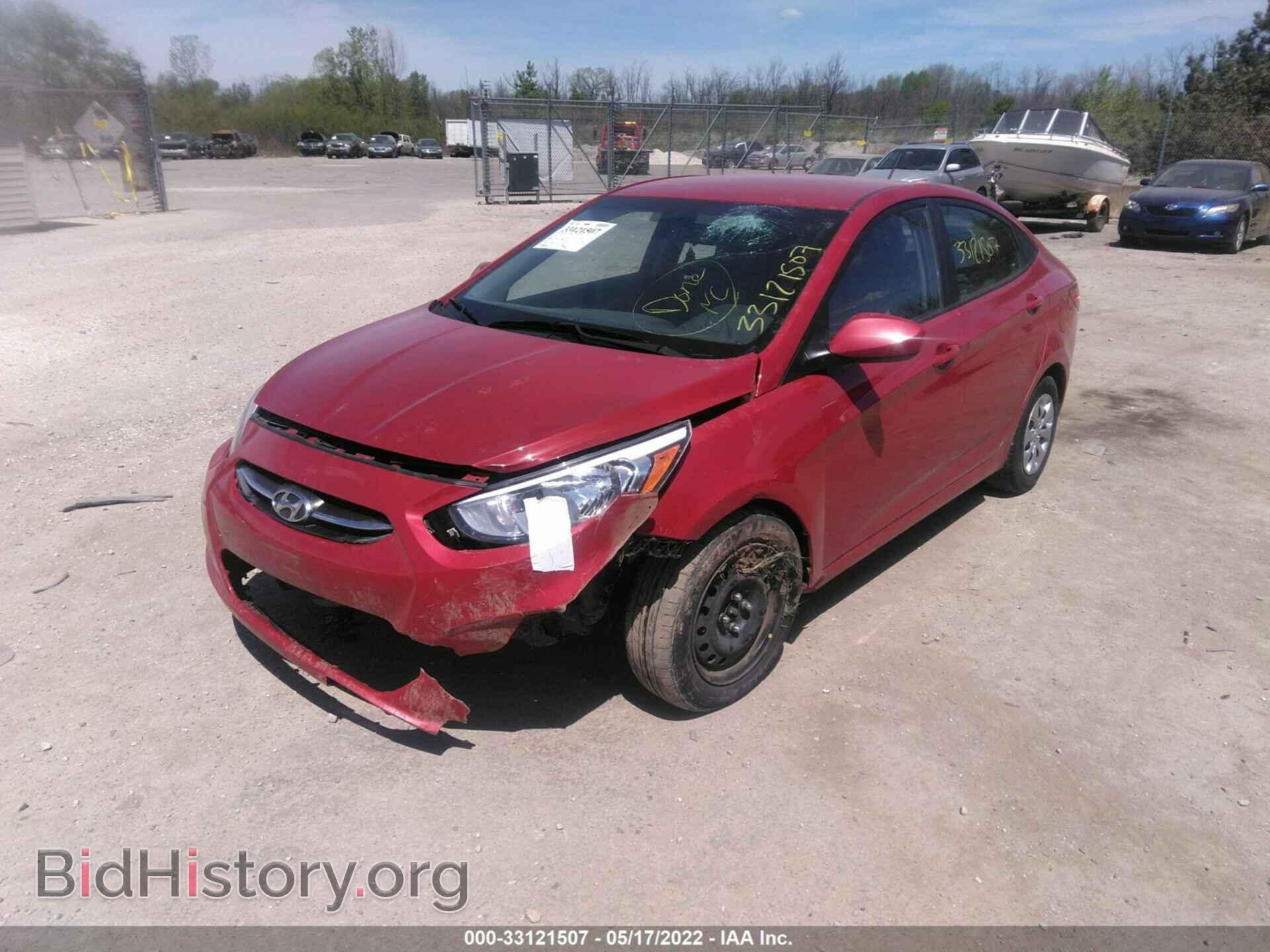 2016 HYUNDAI ACCENT - VIN: KMHCT4AE5GU156362 - Фото 2