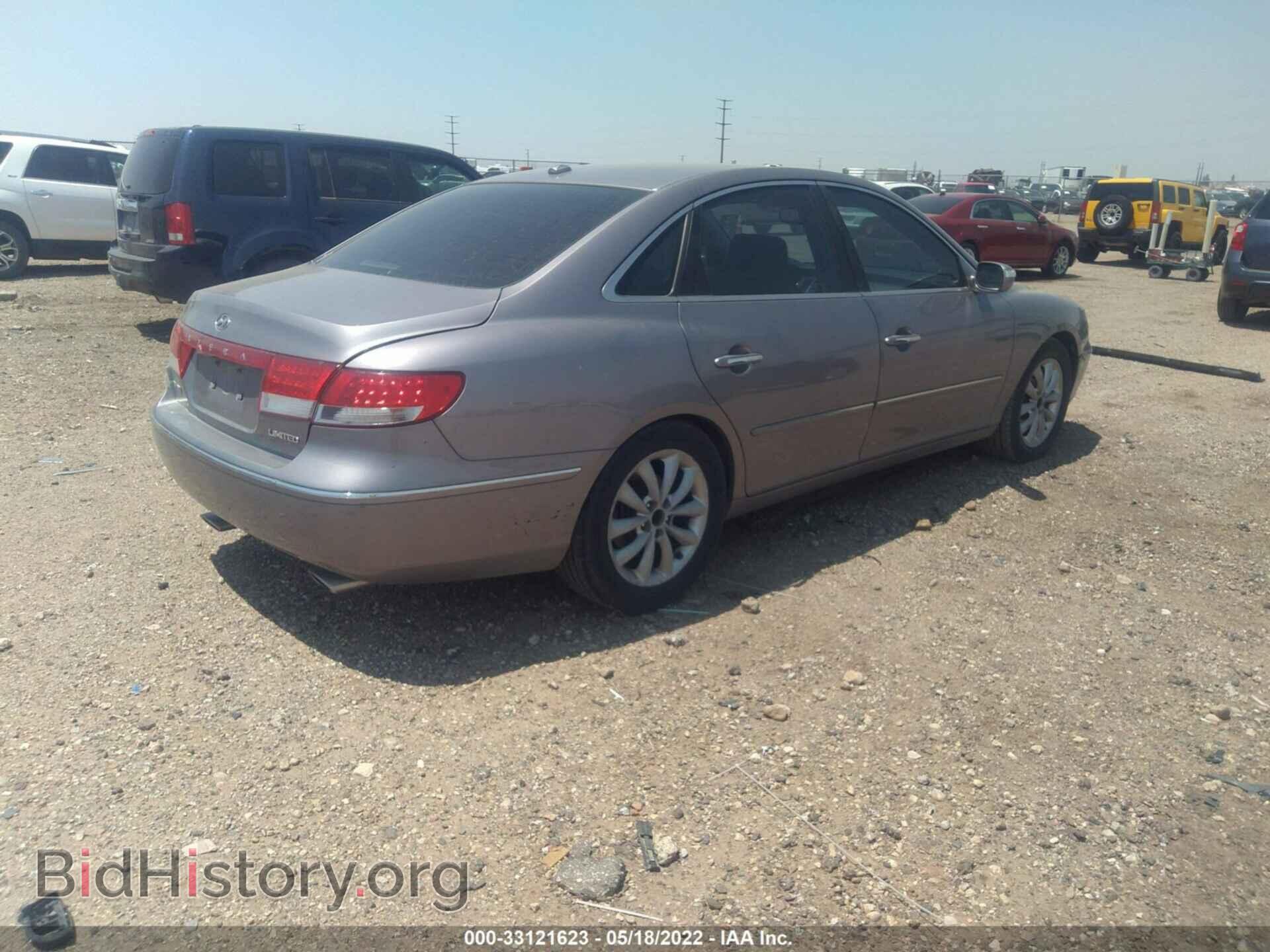 2007 HYUNDAI AZERA - VIN: KMHFC46F37A233780 - Фото 4