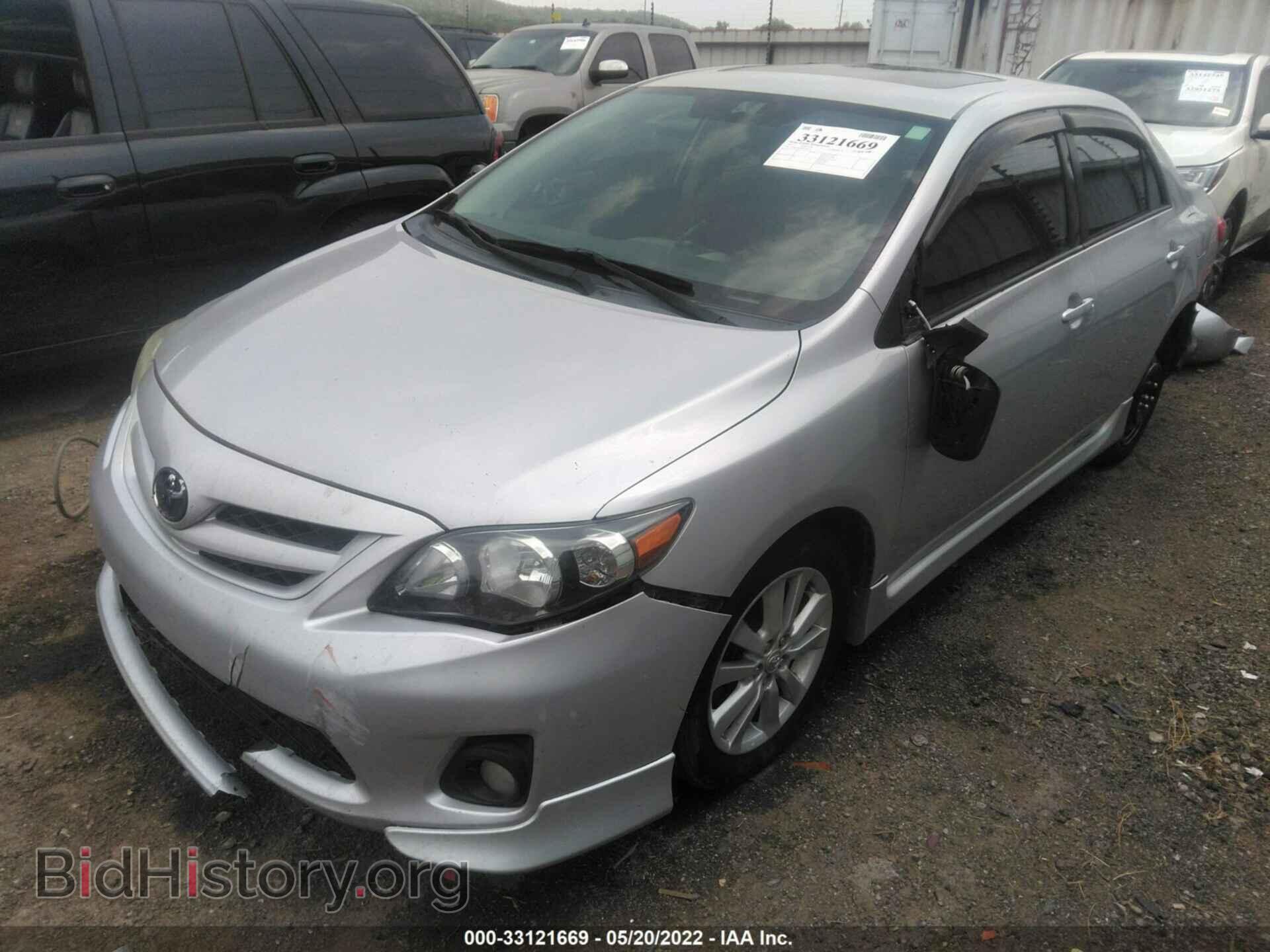 2011 TOYOTA COROLLA - VIN: 2T1BU4EE2BC748914 - Фото 2