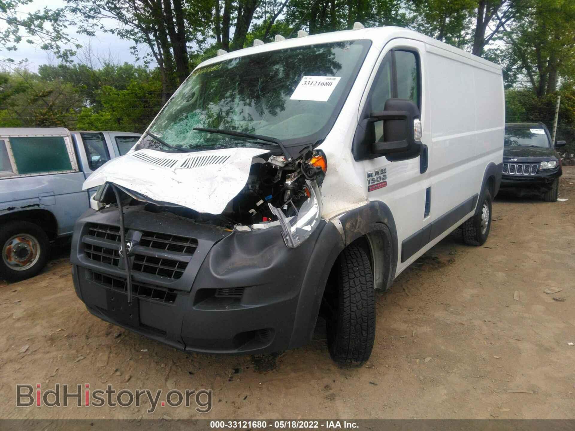 2017 RAM PROMASTER CARGO VAN - VIN: 3C6TRVAG8HE552707 - Фото 2