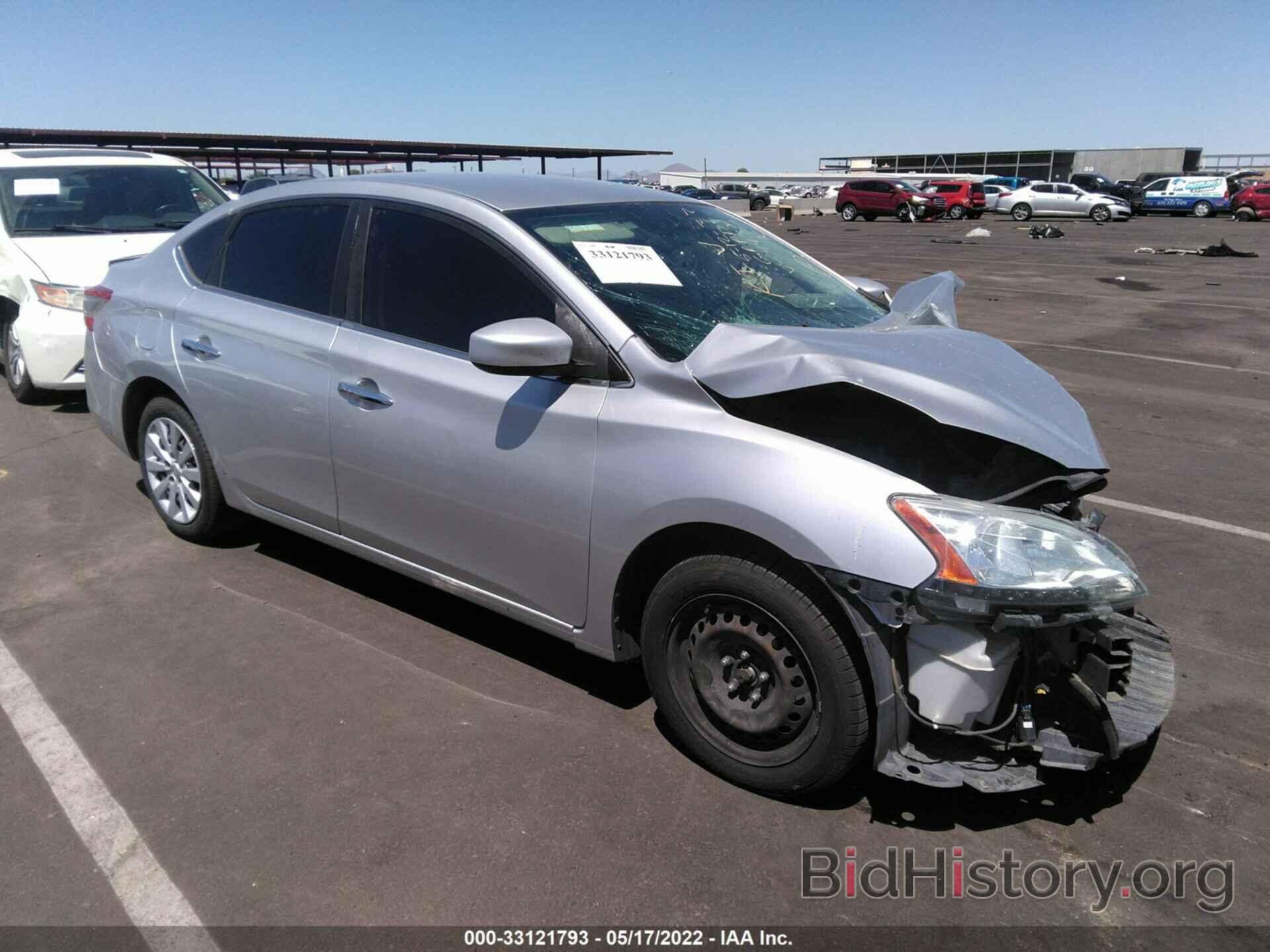 Photo 3N1AB7AP3FY244438 - NISSAN SENTRA 2015