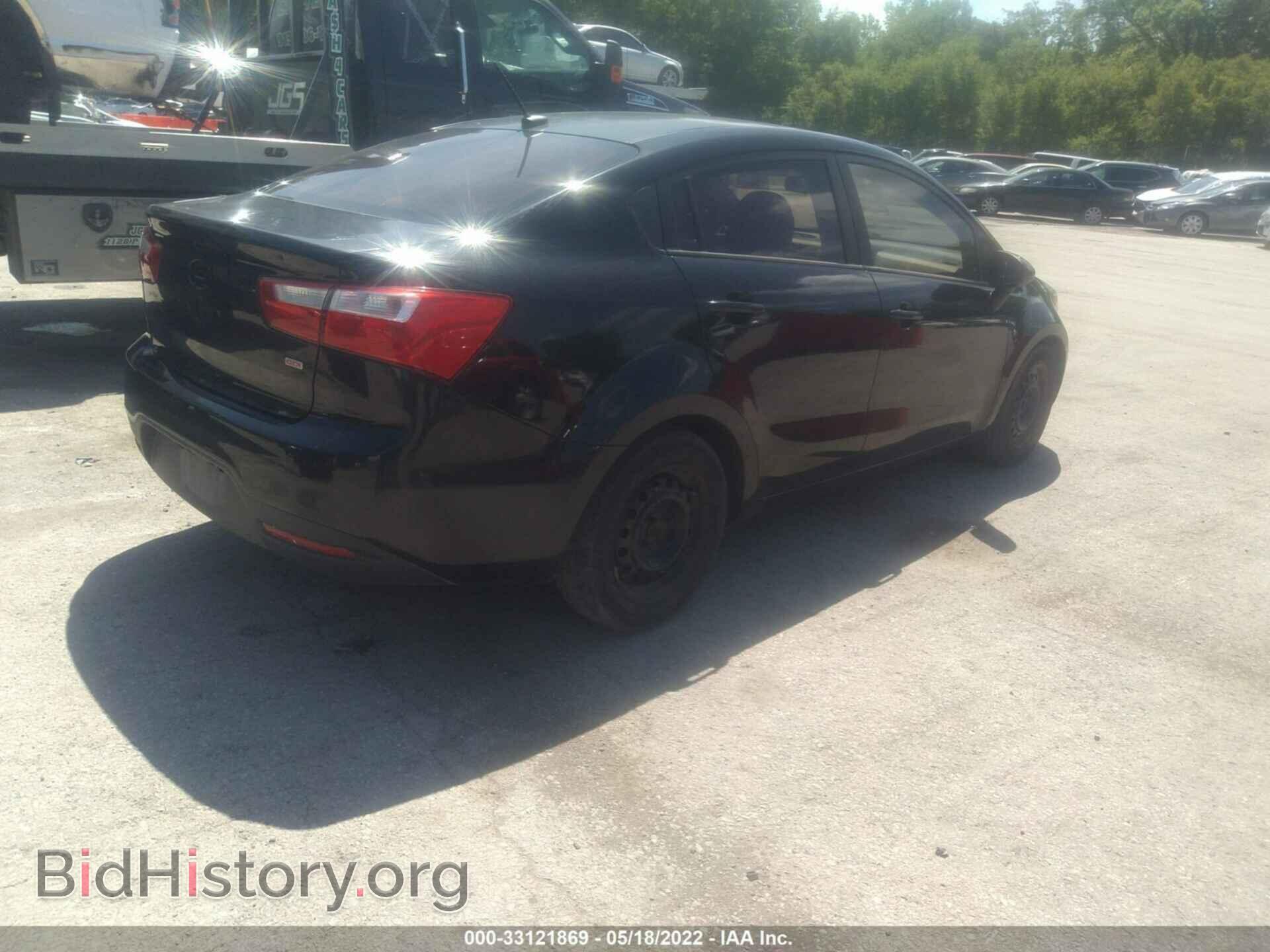 2015 KIA RIO - VIN: KNADM4A34F6483663 - Фото 4