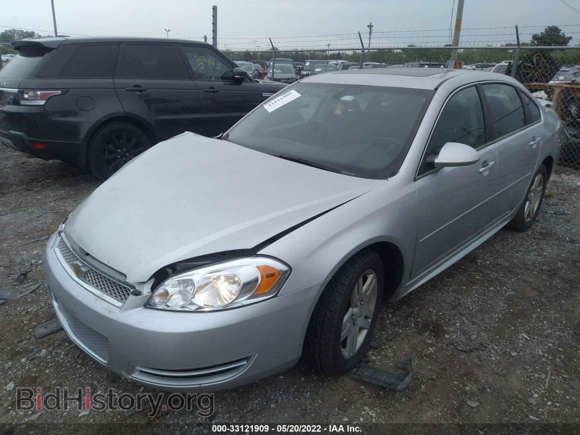 2012 CHEVROLET IMPALA - VIN: 2G1WG5E37C1142014 - Фото 2