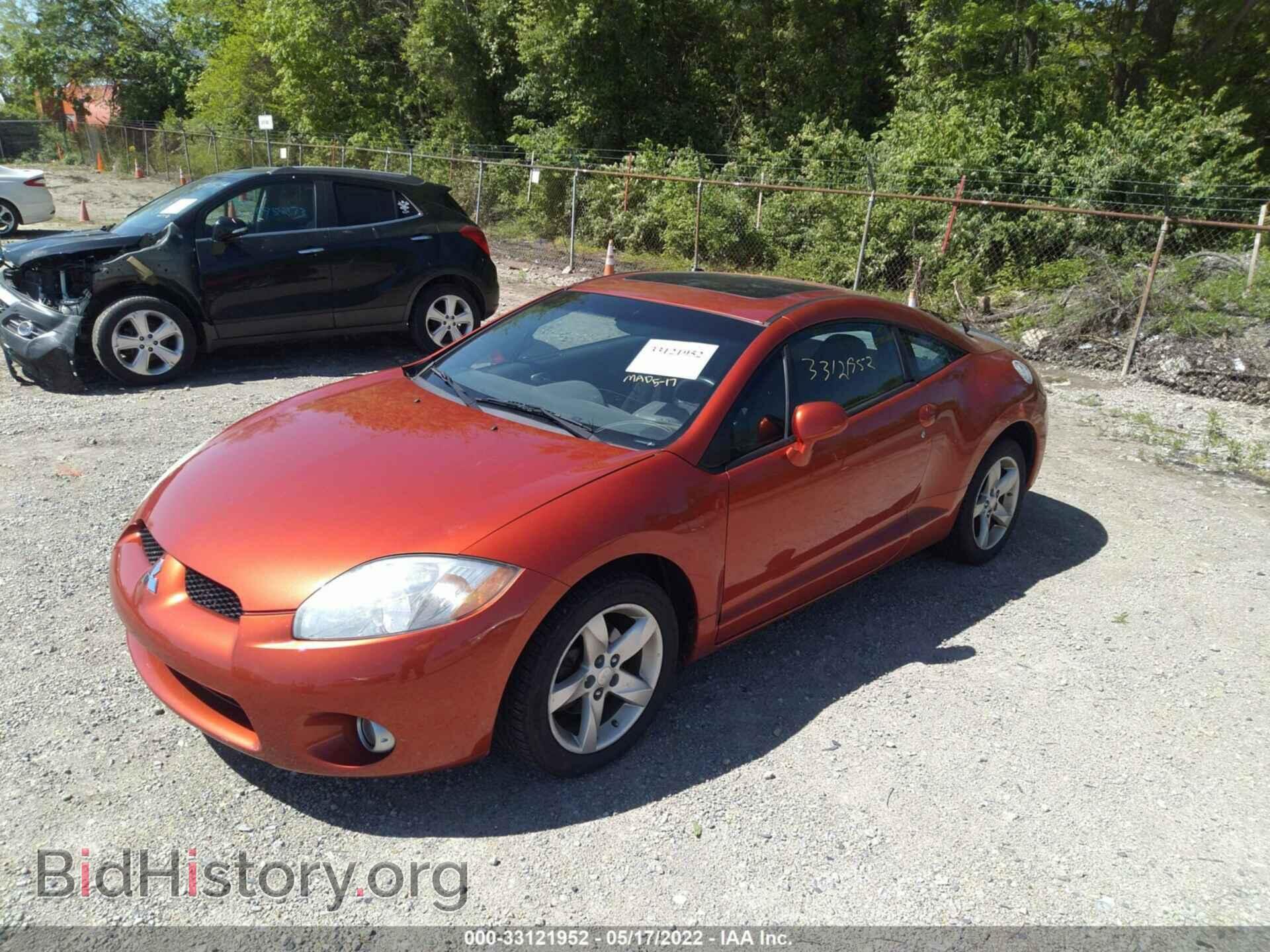 2008 MITSUBISHI ECLIPSE - VIN: 4A3AK24F98E033924 - Фото 2