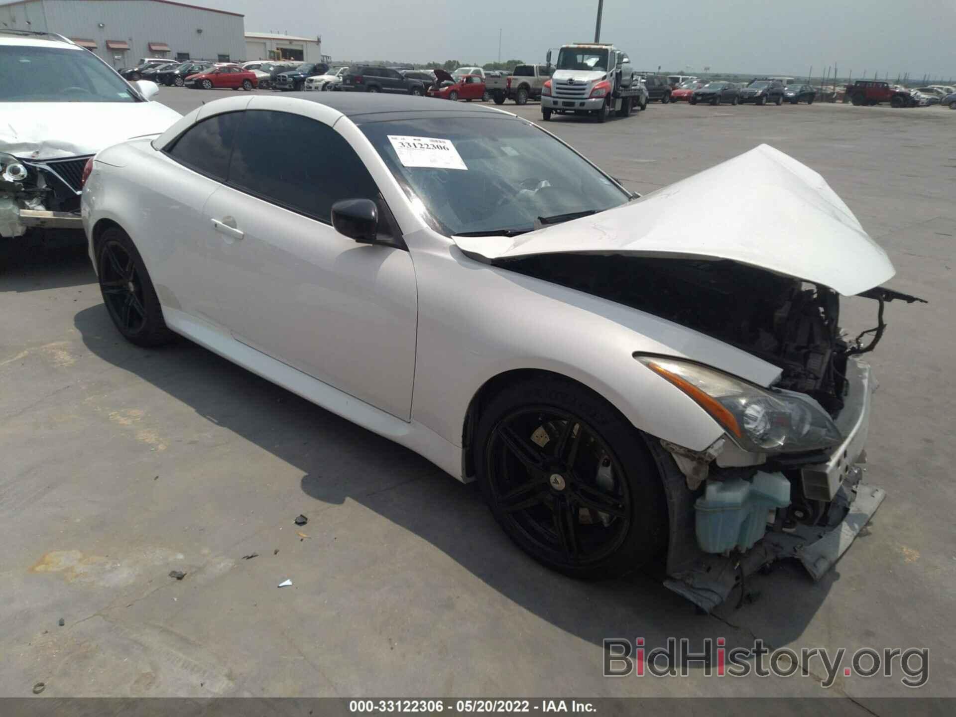 Photo JN1CV6FEXDM770812 - INFINITI G37 CONVERTIBLE 2013