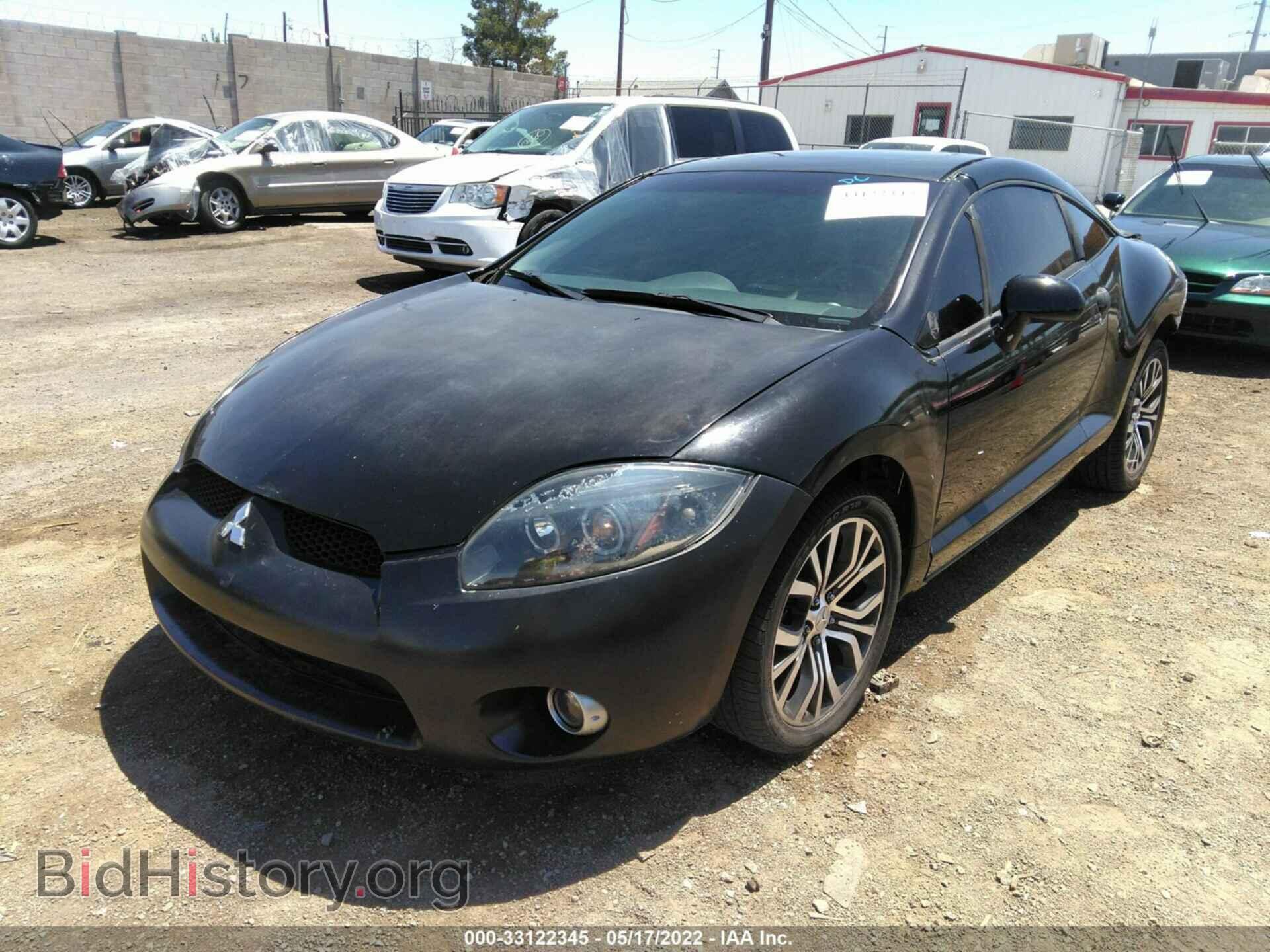 2008 MITSUBISHI ECLIPSE - VIN: 4A3AK34T08E018465 - Фото 2