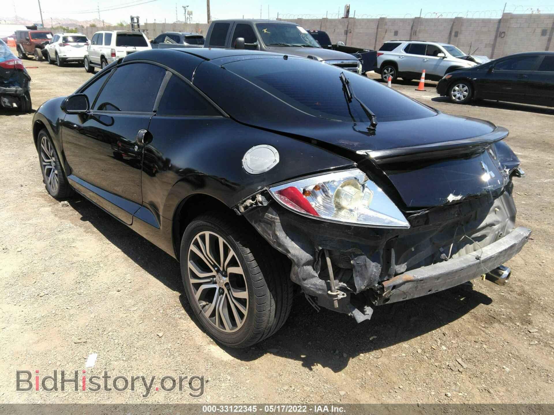2008 MITSUBISHI ECLIPSE - VIN: 4A3AK34T08E018465 - Фото 3