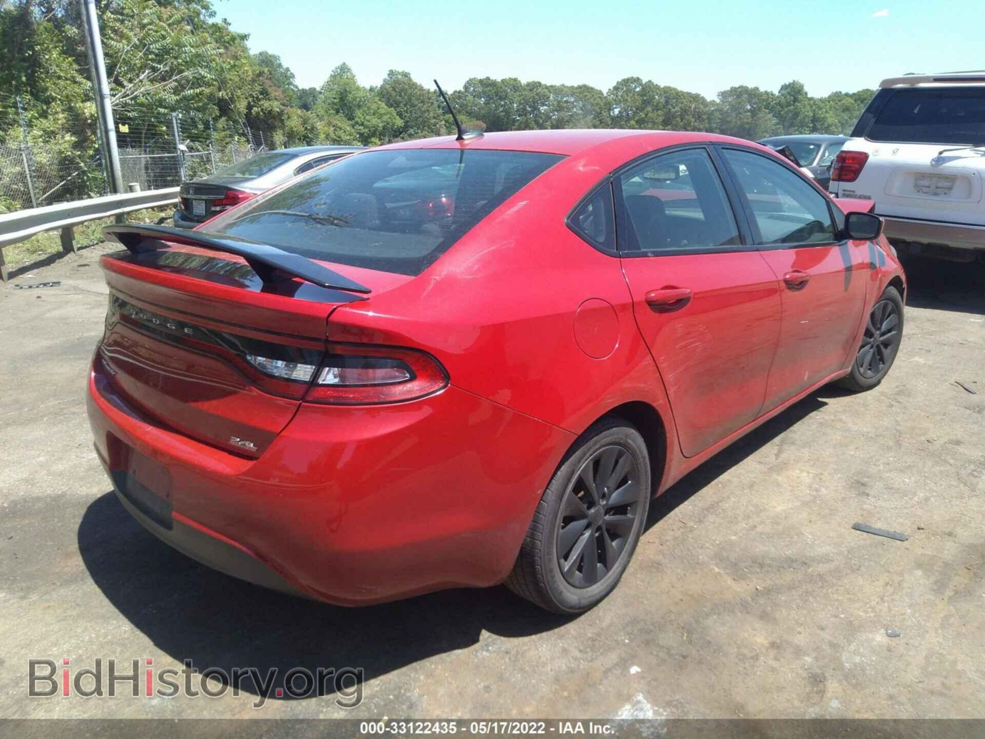 2014 DODGE DART - VIN: 1C3CDFBB2ED877855 - Фото 4