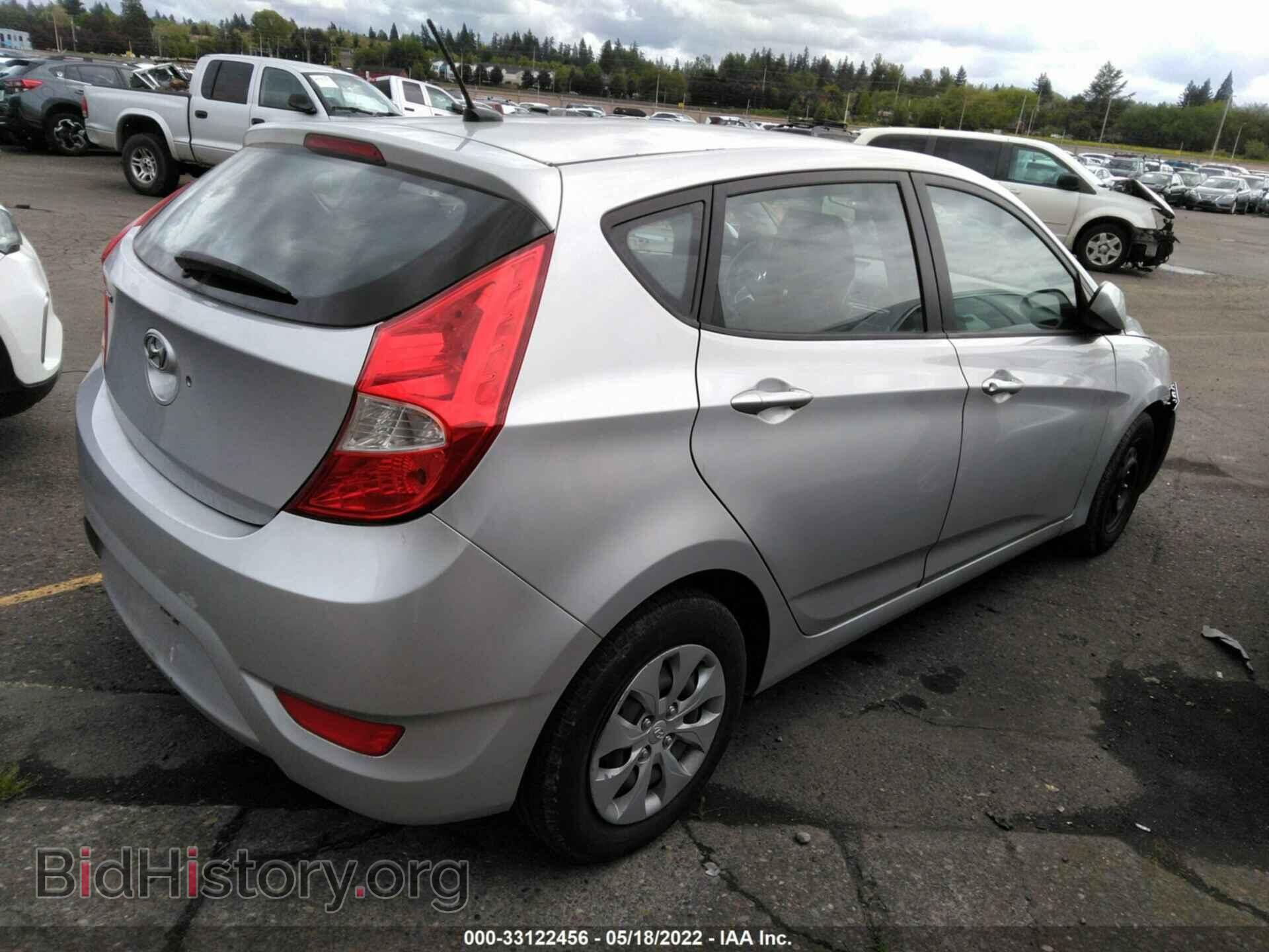 2015 HYUNDAI ACCENT - VIN: KMHCT5AE2FU201231 - Фото 4