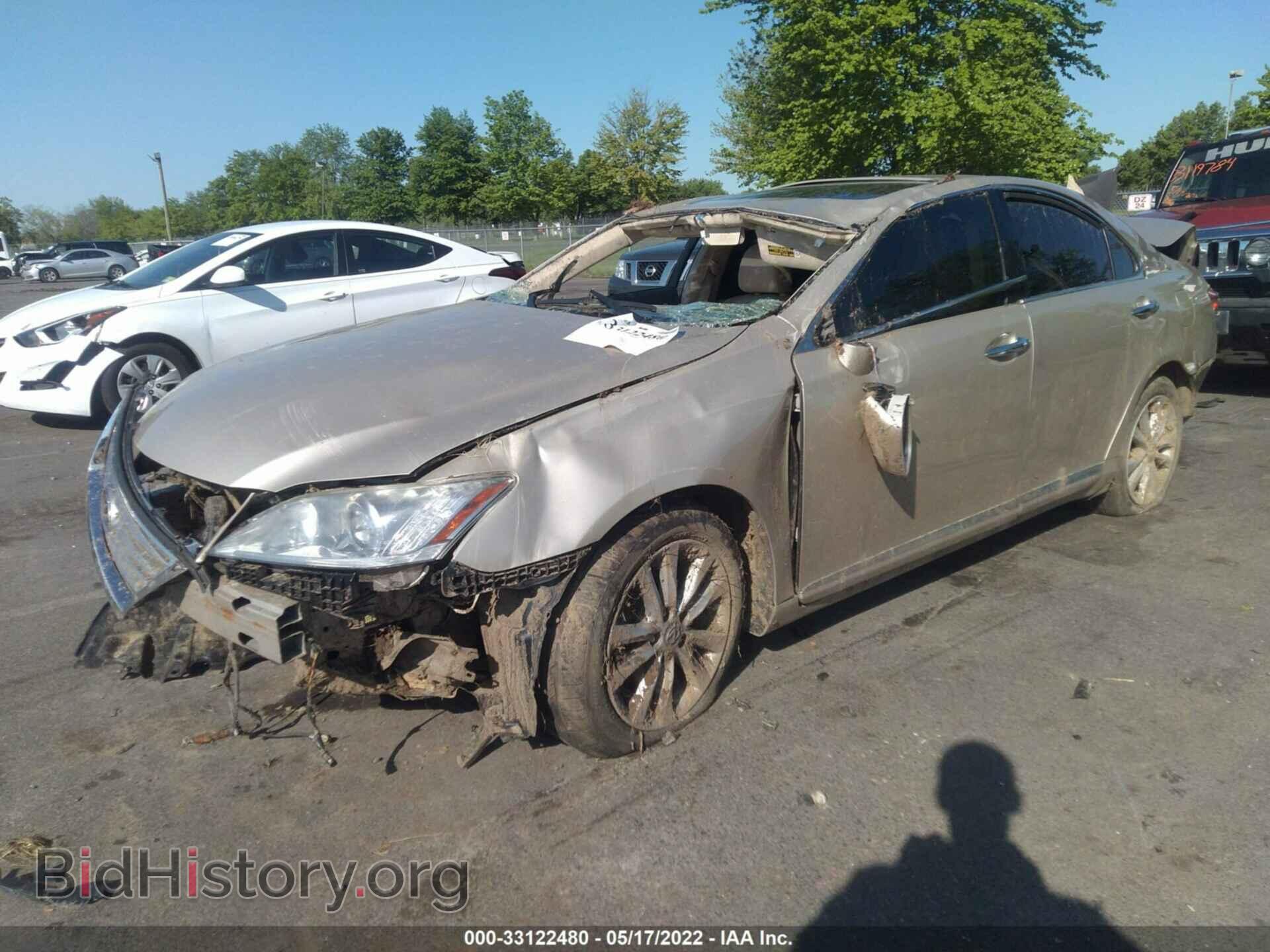 2011 LEXUS ES 350 - VIN: JTHBK1EG5B2459612 - Фото 2