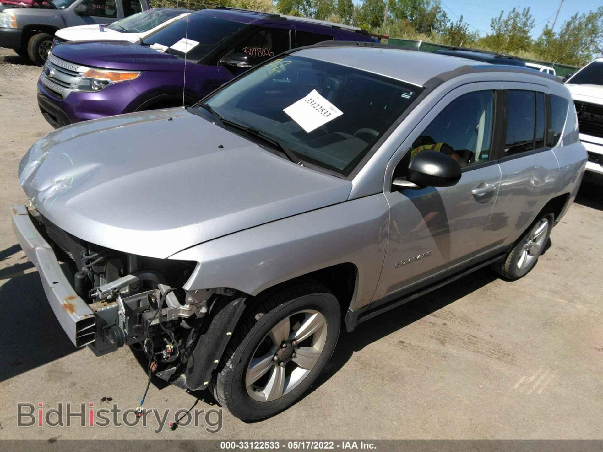 2013 JEEP COMPASS - VIN: 1C4NJCBB3DD187851 - Фото 2