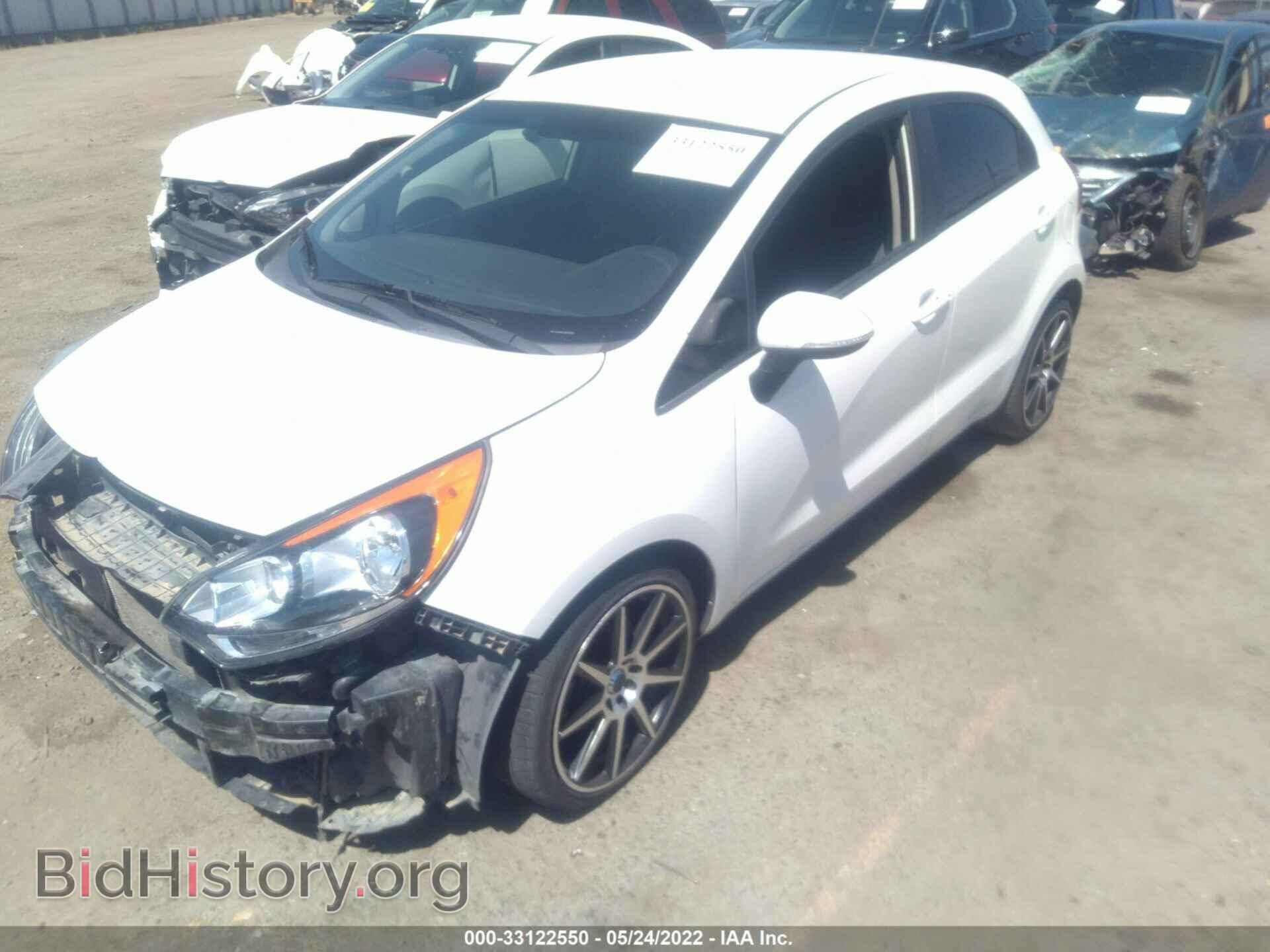 2013 KIA RIO - VIN: KNADN5A31D6233555 - Фото 2