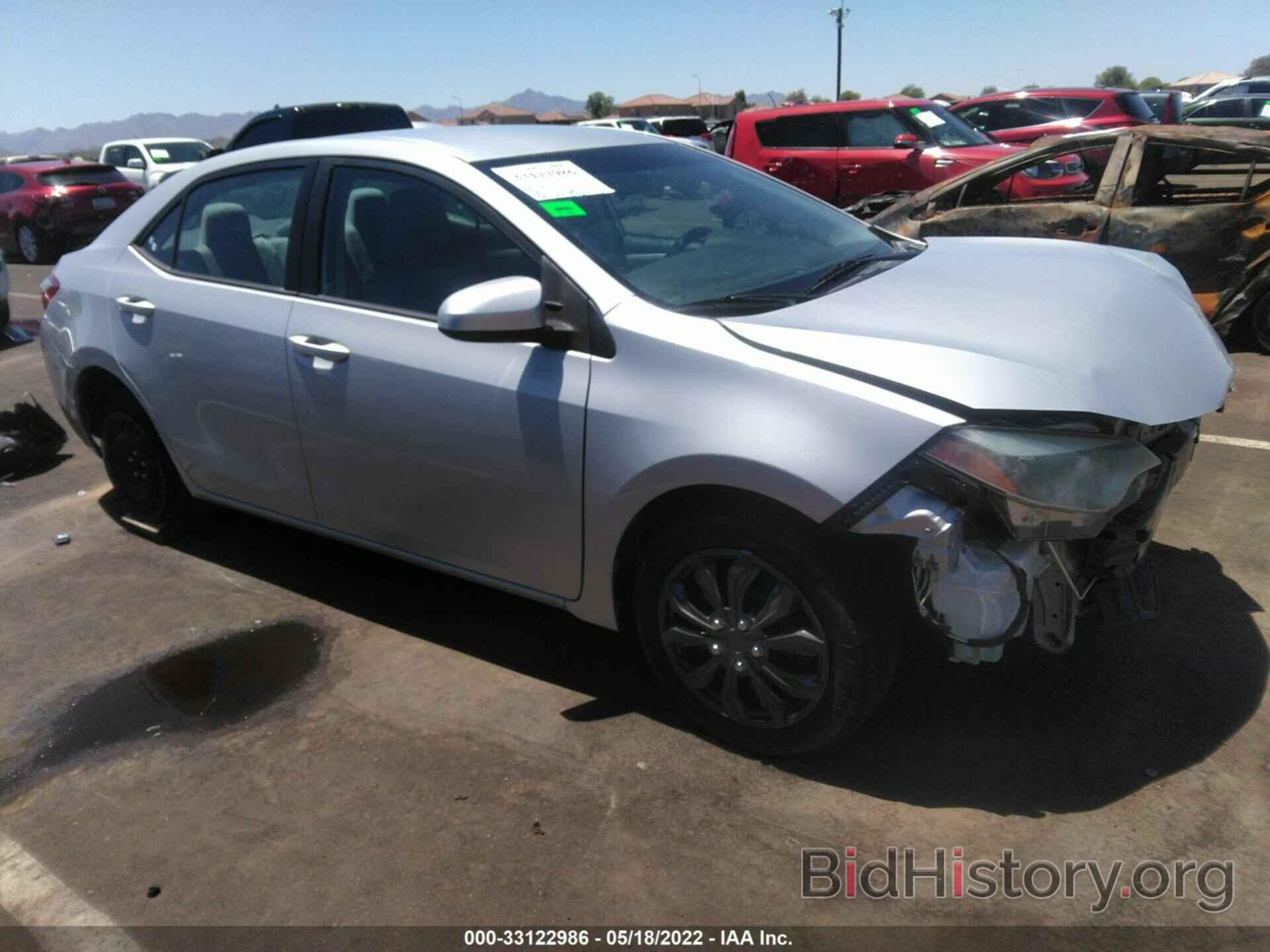 Photo 5YFBURHE1FP294458 - TOYOTA COROLLA 2015