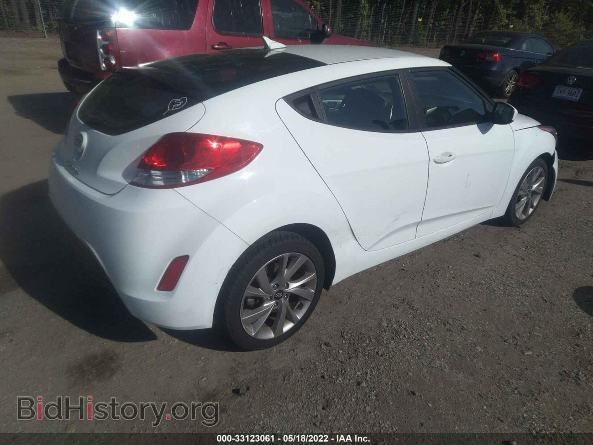 2017 HYUNDAI VELOSTER - VIN: KMHTC6AD9HU309524 - Фото 4