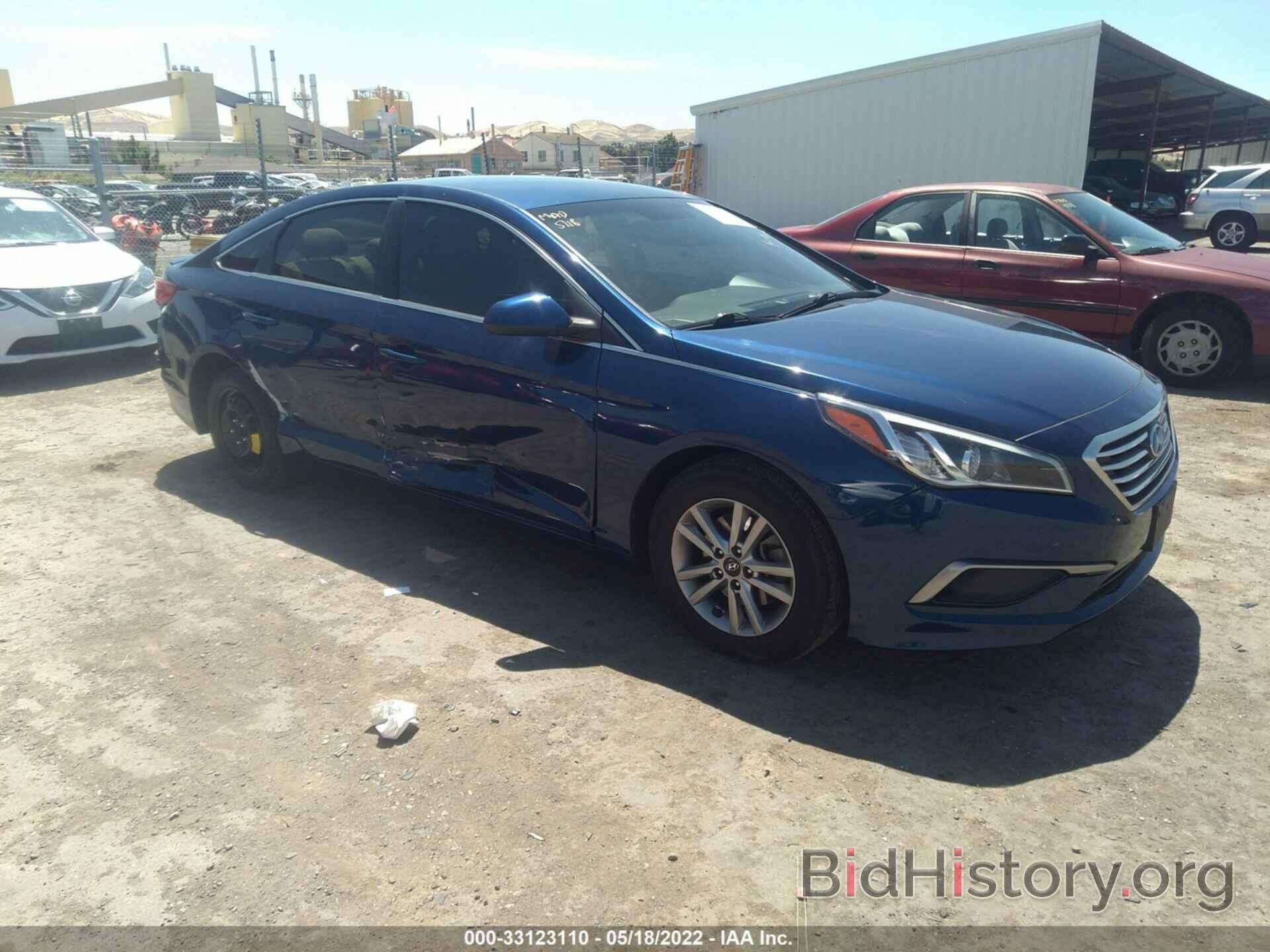 Photo 5NPE24AF3GH359690 - HYUNDAI SONATA 2016