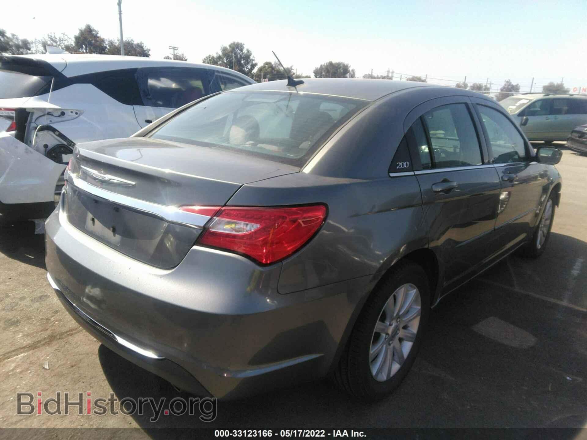 2012 CHRYSLER 200 - VIN: 1C3CCBBGXCN321873 - Фото 4