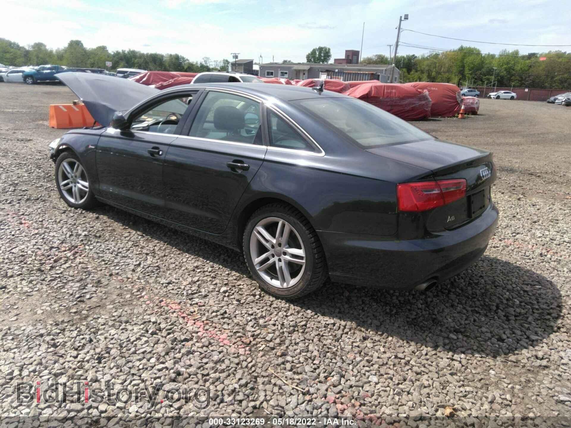 2012 AUDI A6 - VIN: WAUBGAFC6CN003629 - Фото 3